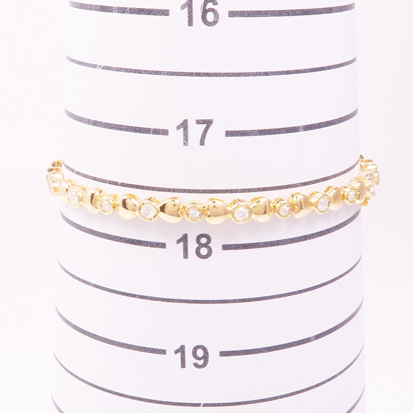 JEWELRY 【激減優惠】18K黃金Diamond Bracelet手鏈