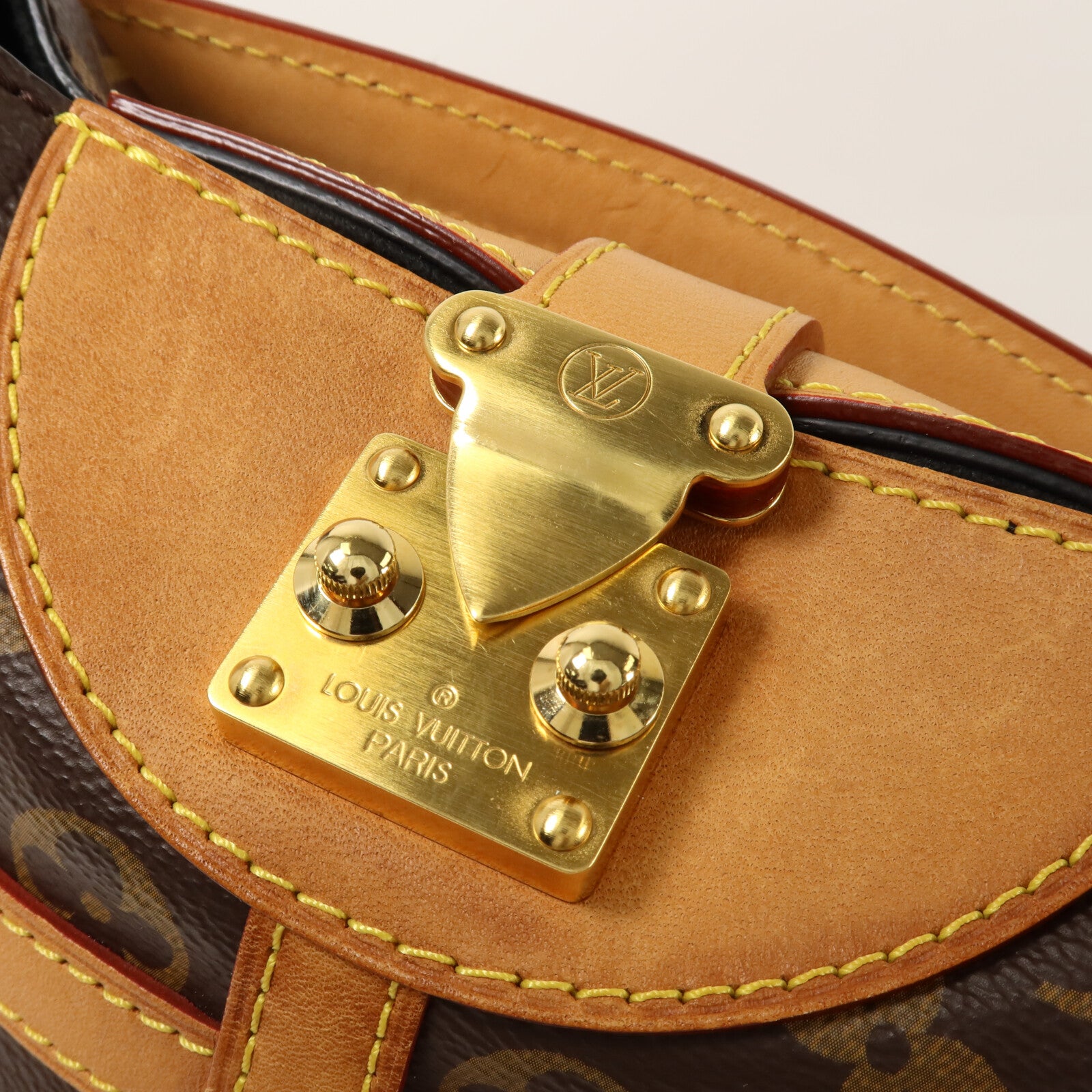 LOUIS VUITTON Monogram Duffle Bucket手挽肩背兩用袋