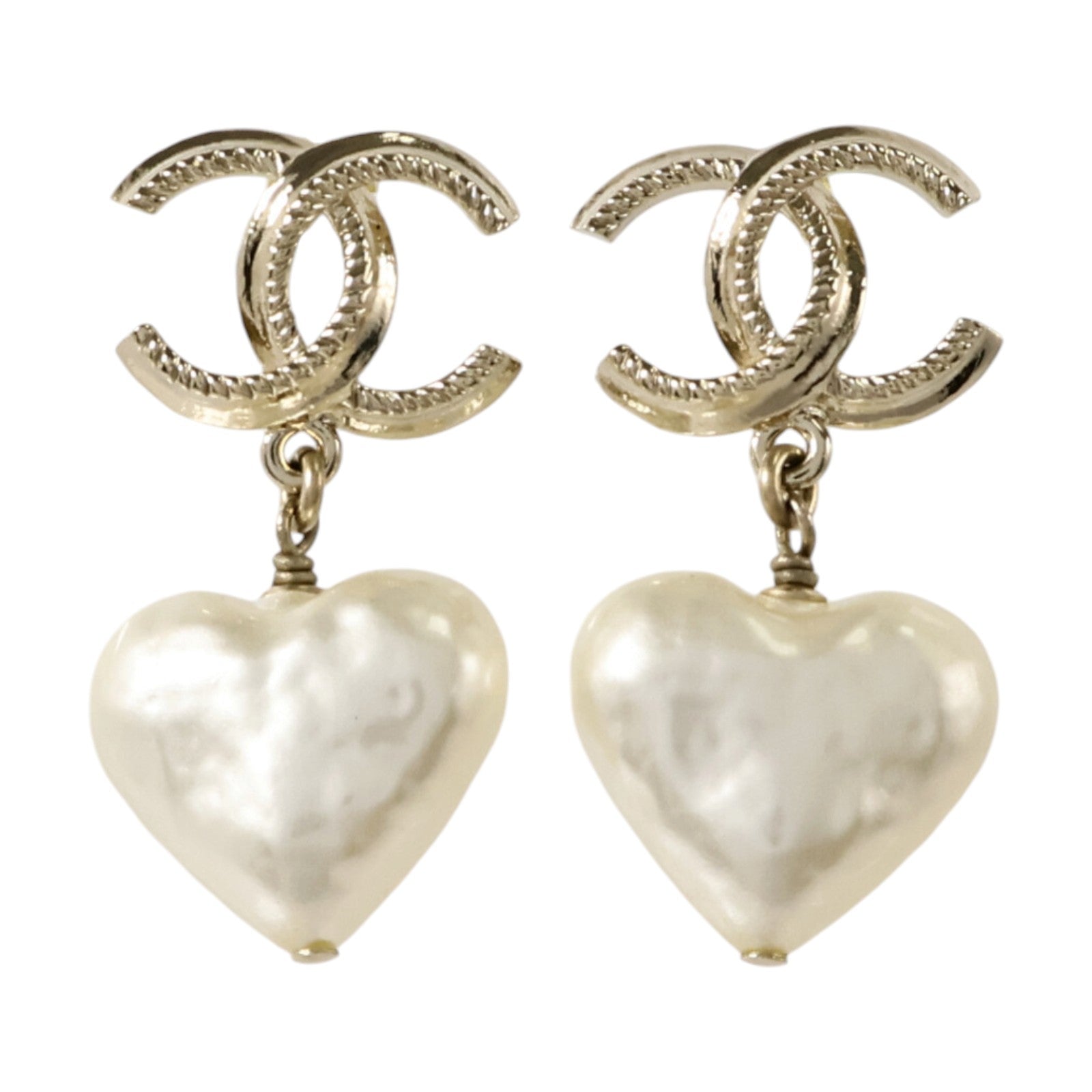 CHANEL 金屬/PVC Earrings耳環