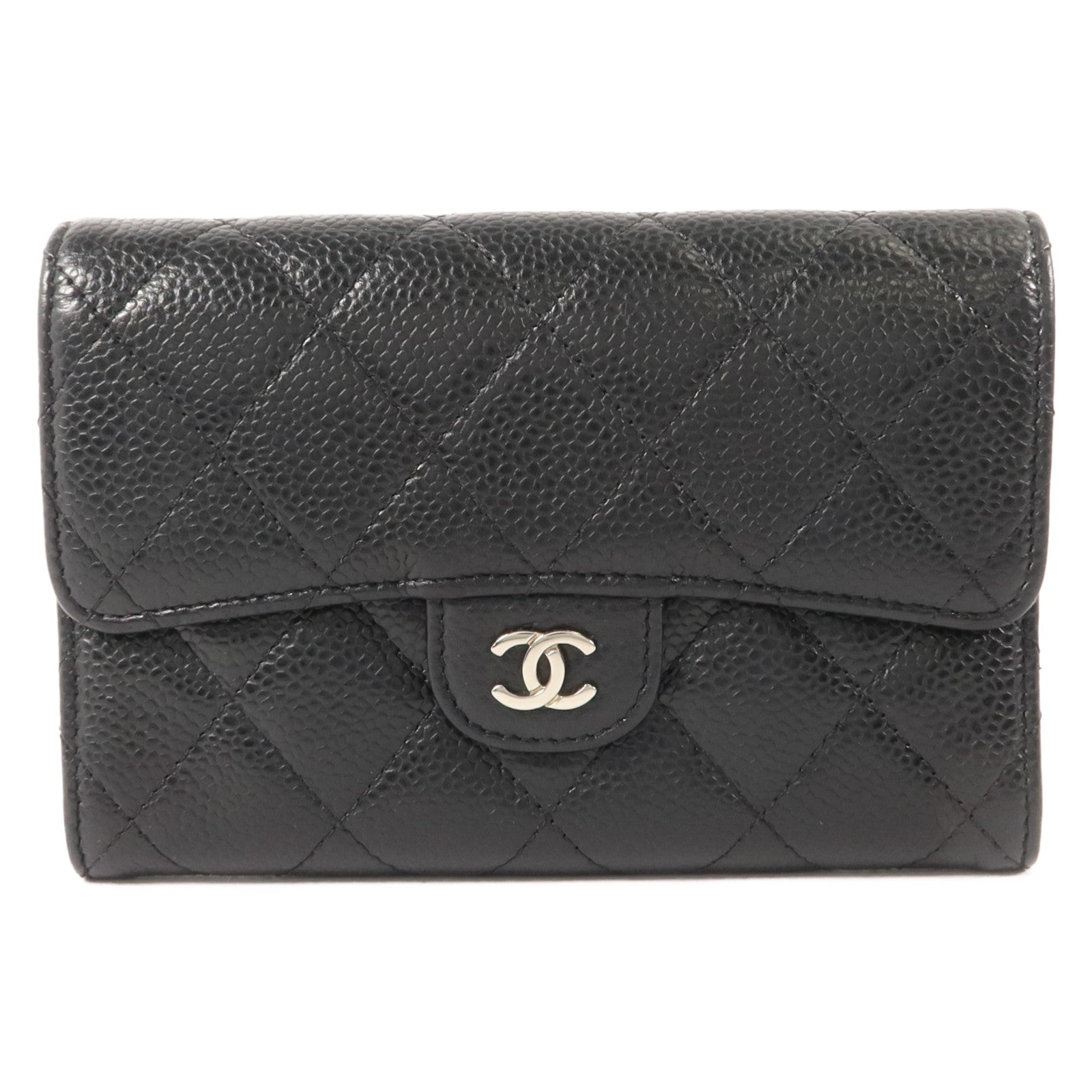 CHANEL 牛皮皮革Classic Flap Wallet錢包