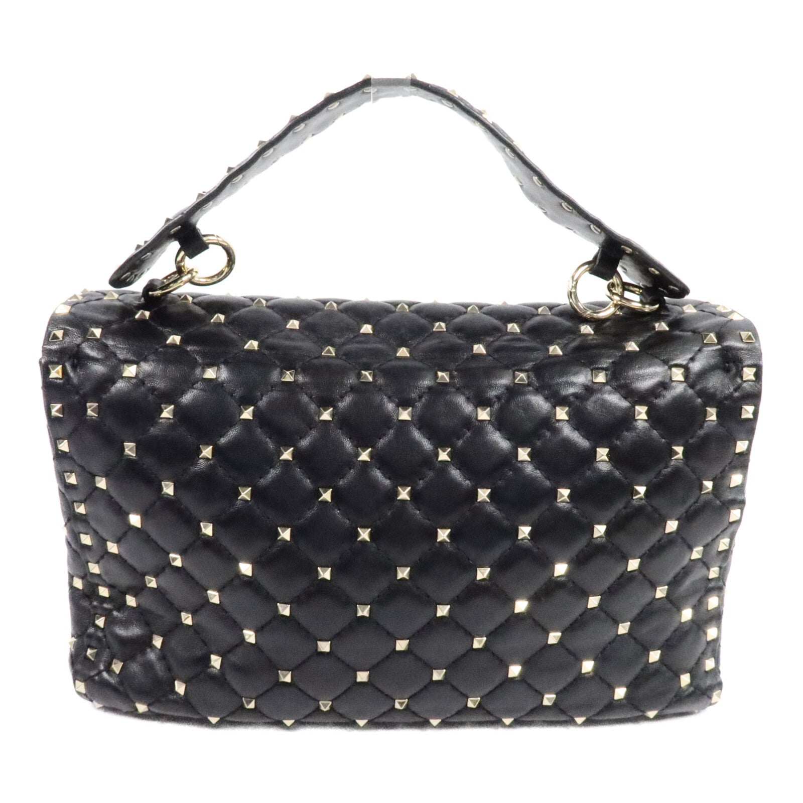 Valentino 牛皮皮革Rockstud Spike Large手挽肩背兩用袋