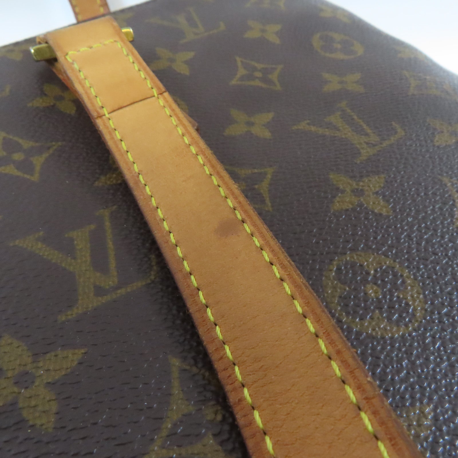 LOUIS VUITTON Monogram Luco Tote Bag金扣手挽袋啡色