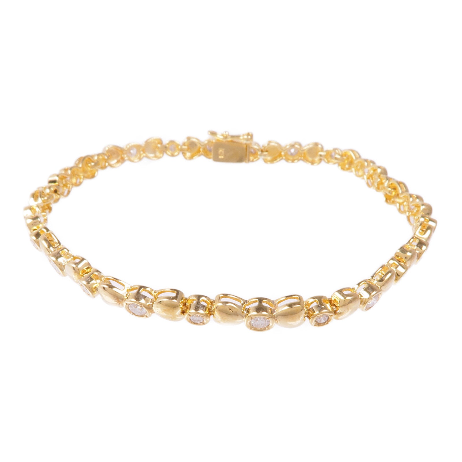 JEWELRY 【激減優惠】18K黃金Diamond Bracelet手鏈