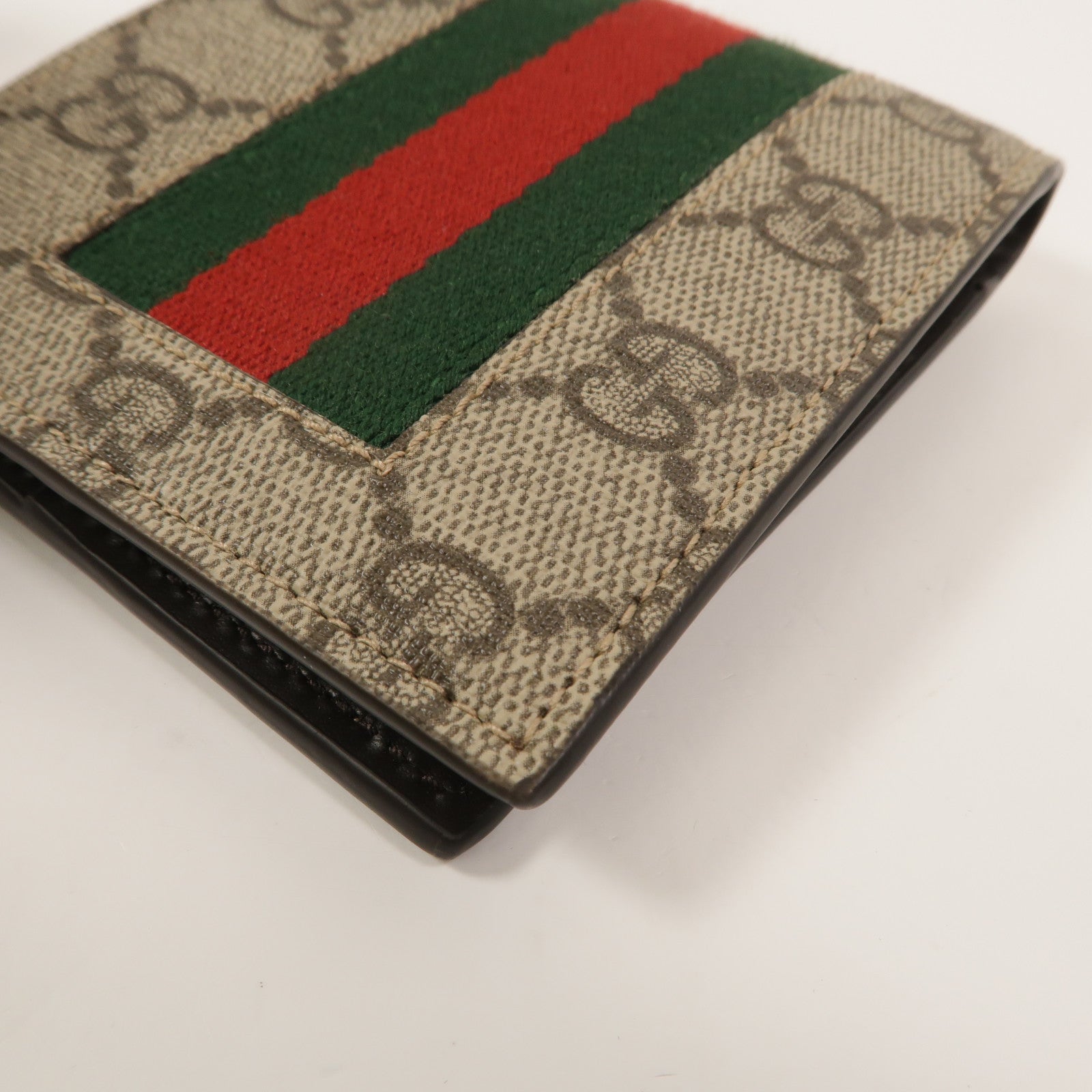 GUCCI 塗層帆布Ophidia GG Wallet錢包
