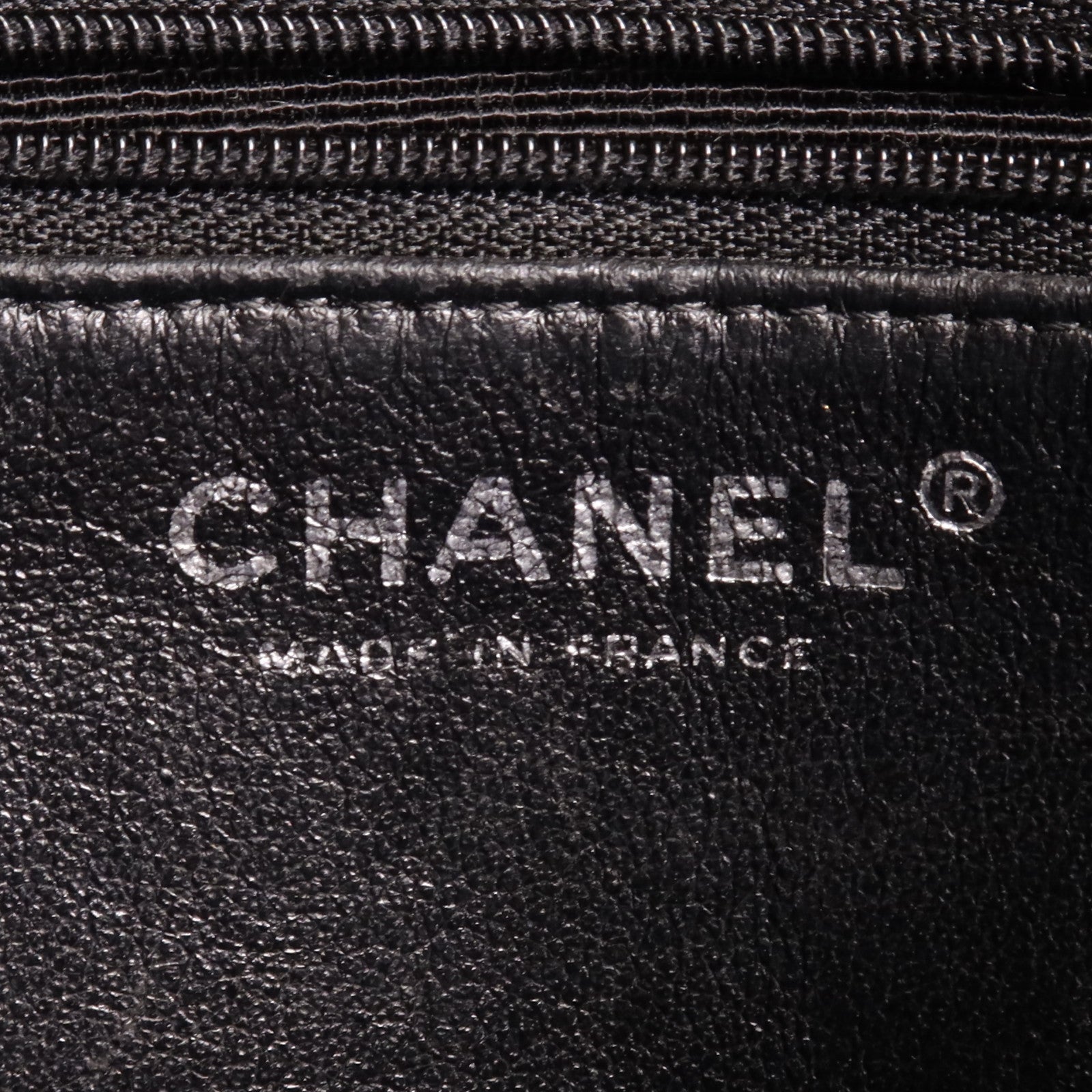 CHANEL 牛皮皮革Shoulder Bag銀扣手挽袋