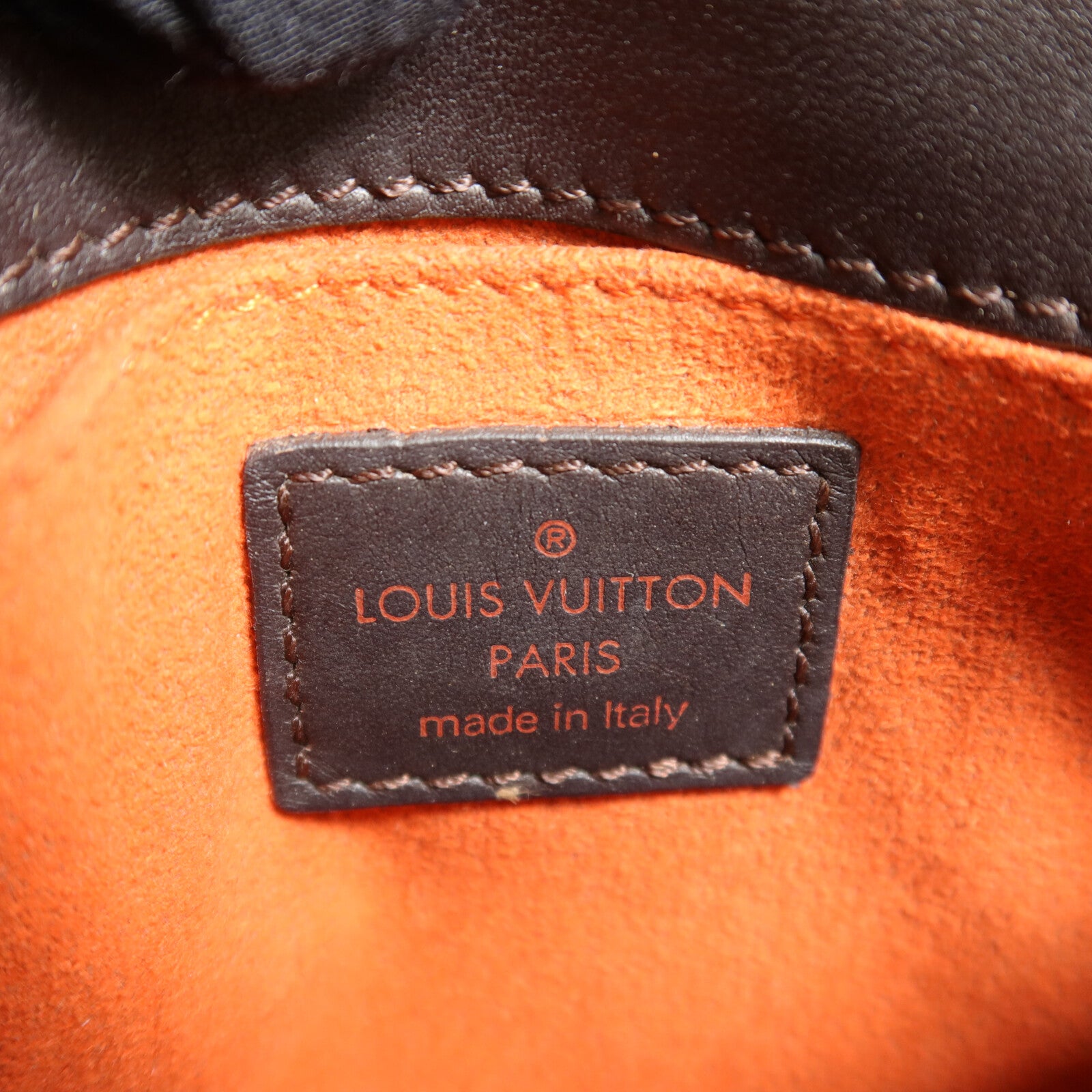 LOUIS VUITTON Pony Hair/牛皮皮革Damier Sauvage Gazelle肩背袋
