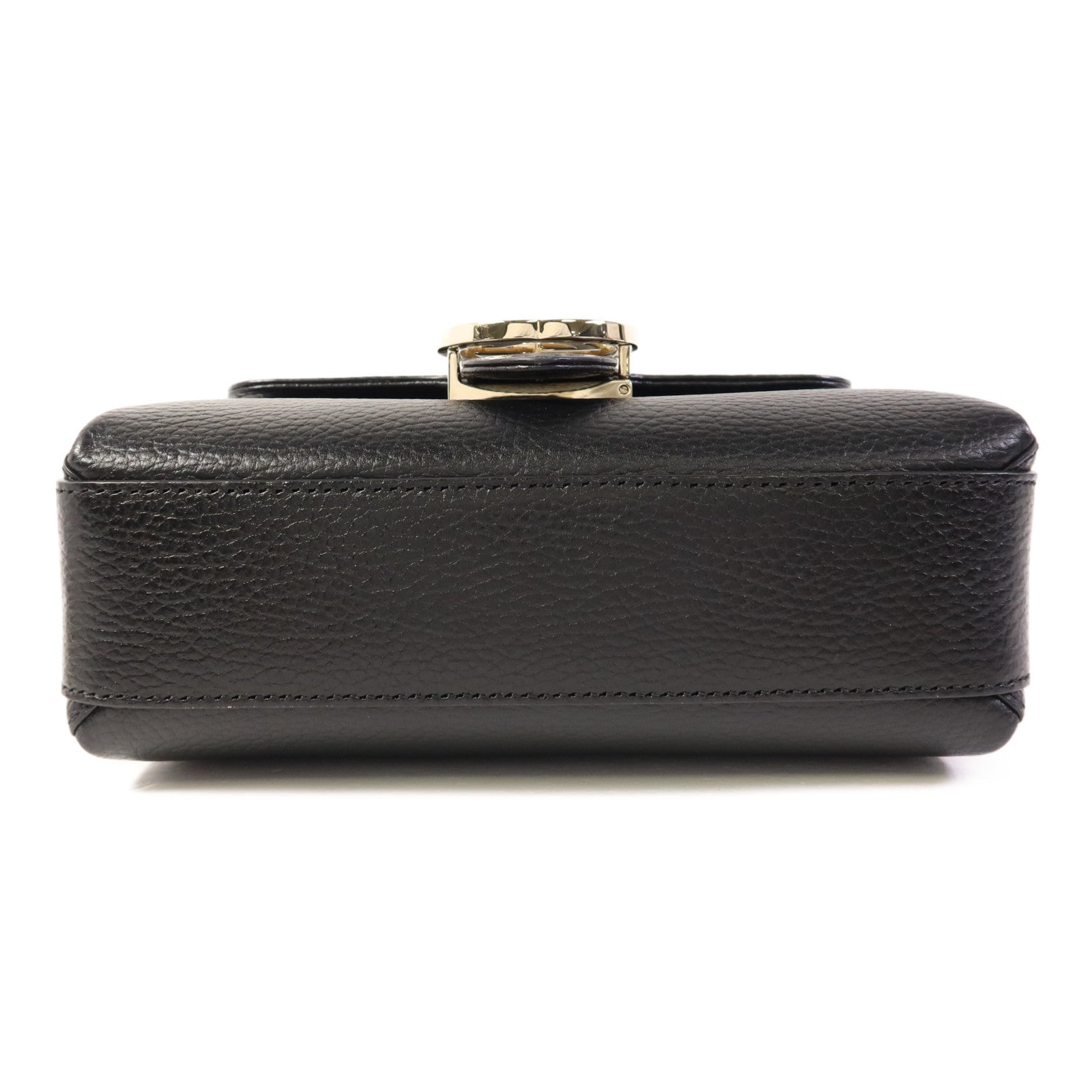 GUCCI 牛皮皮革Chain Shoulder金扣鏈帶肩背袋