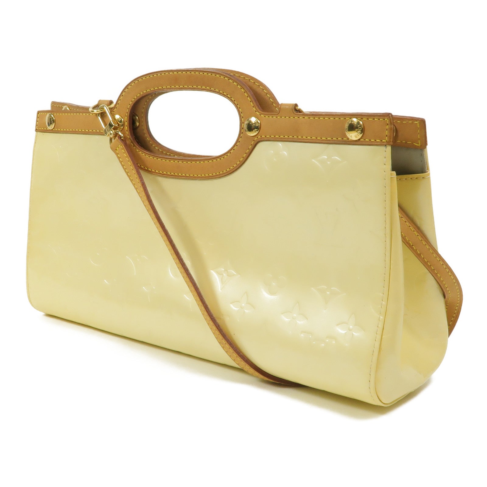 LOUIS VUITTON Monogram Vernis Roxbury Drive手挽肩背兩用袋