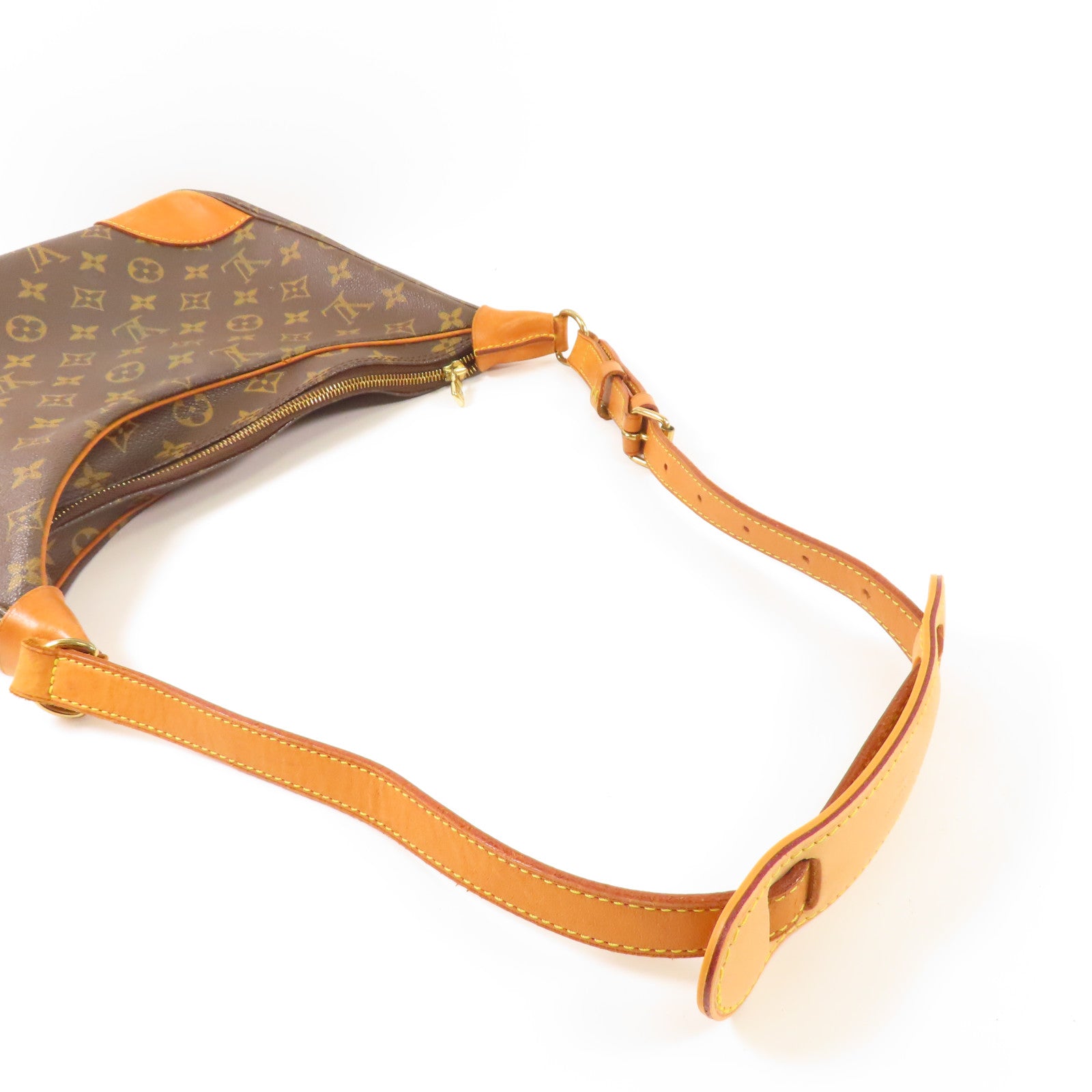 LOUIS VUITTON Monogram Boulogne肩背袋棕色