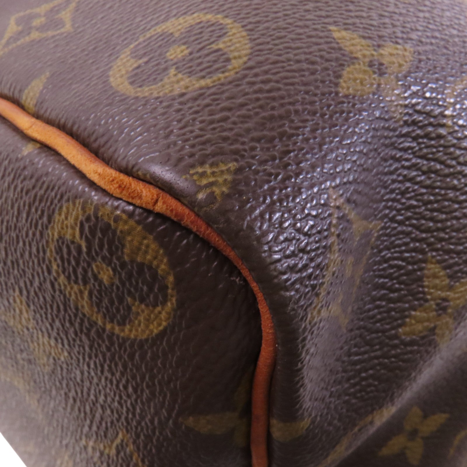 LOUIS VUITTON 【激減優惠】Monogram Speedy 35金扣手挽袋