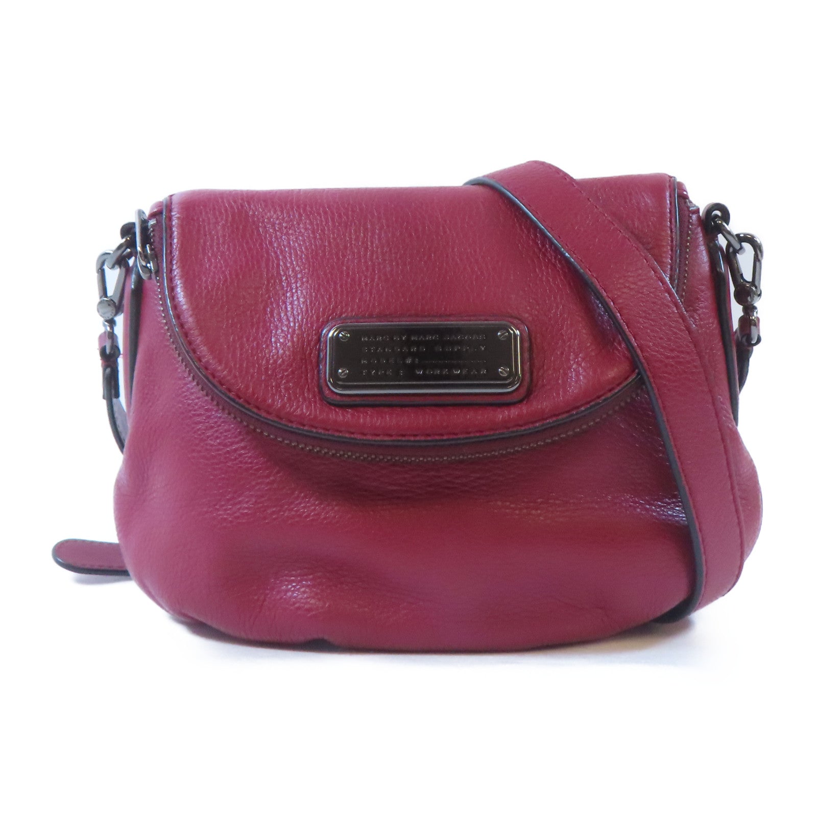 MARC BY MARC JACOBS 皮革Mini Natasha斜孭袋紅色