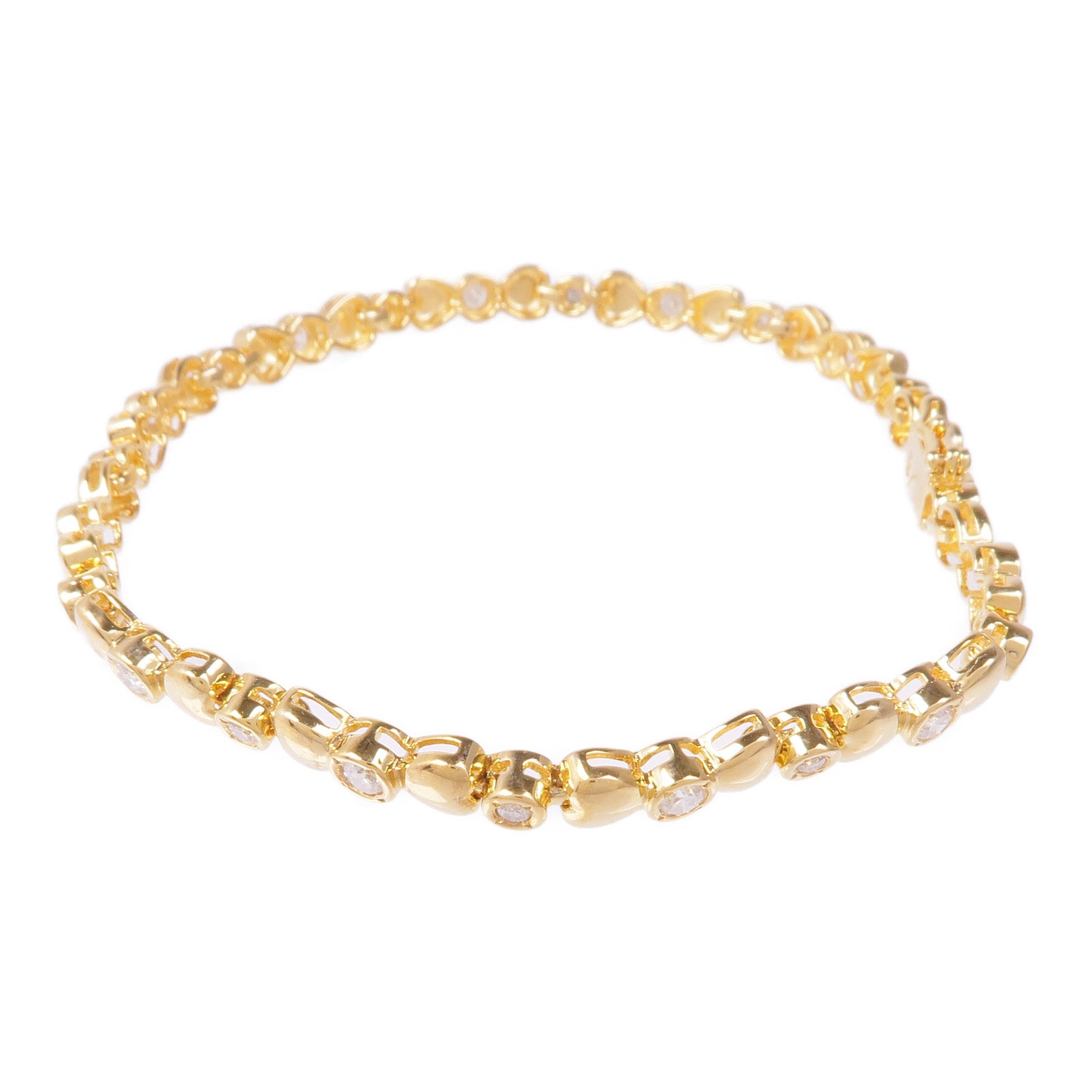 JEWELRY 【激減優惠】18K黃金Diamond Bracelet手鏈