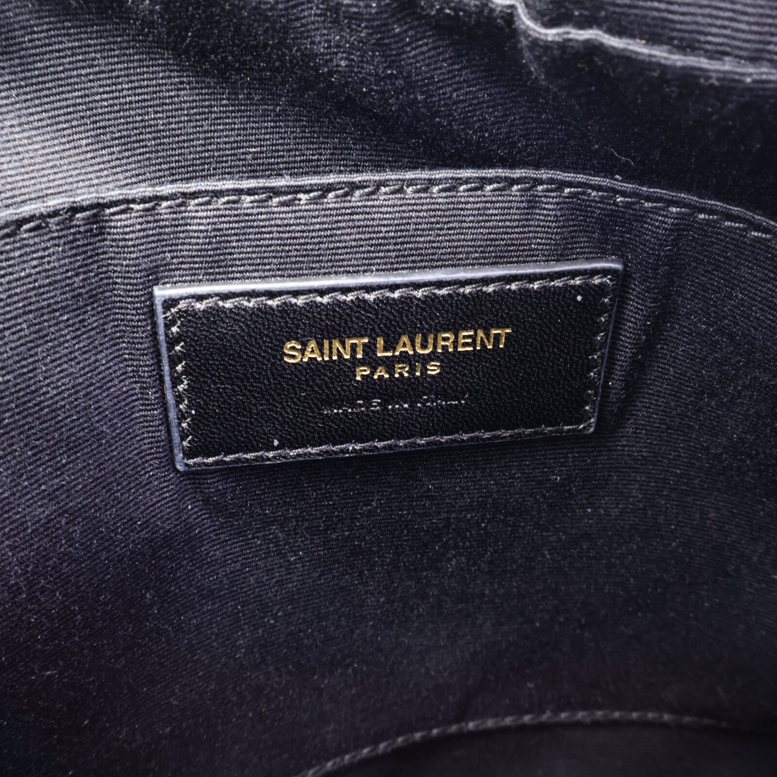 YVES SAINT LAURENT 牛皮皮革Lou Camera Bag肩背袋