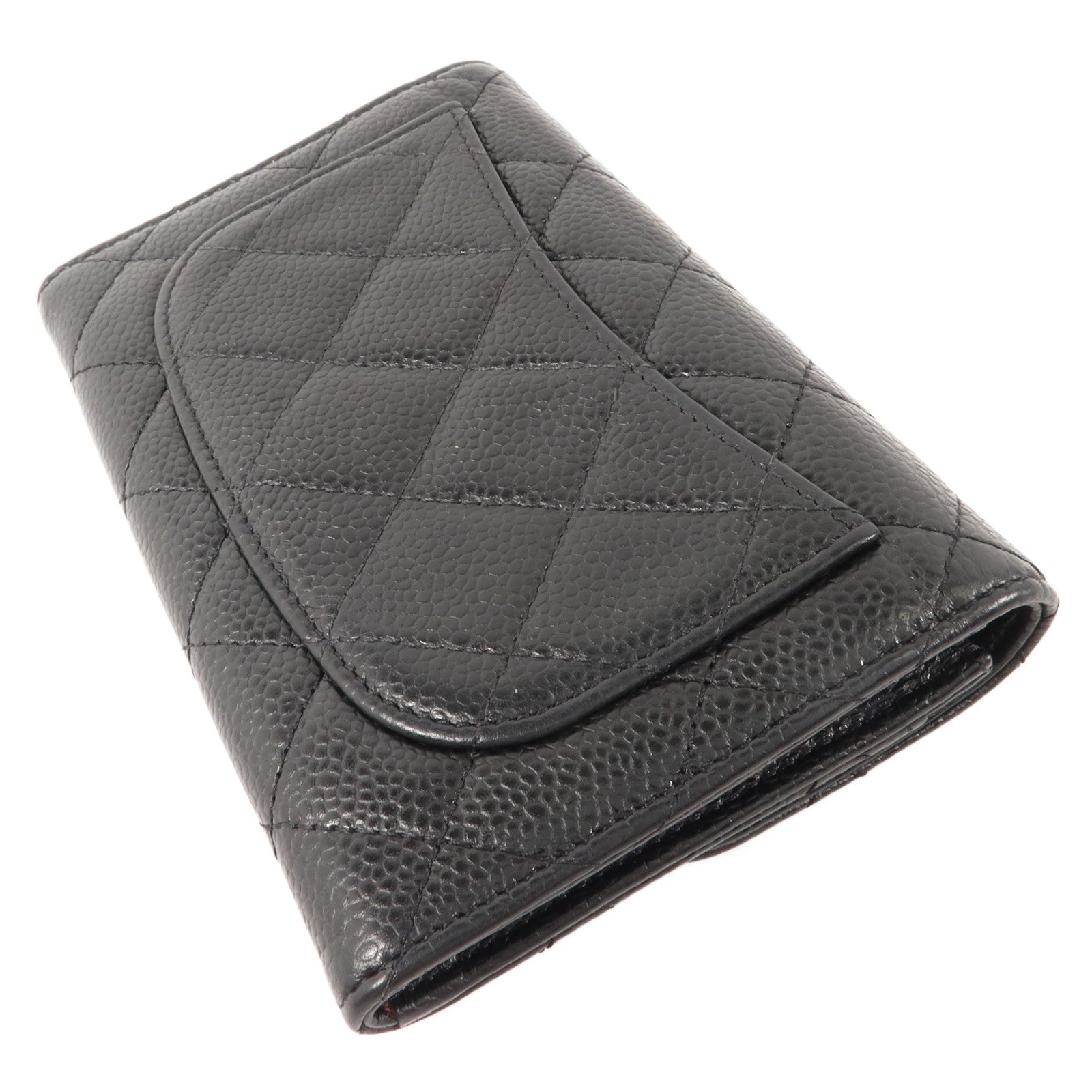 CHANEL 牛皮皮革Classic Flap Wallet錢包