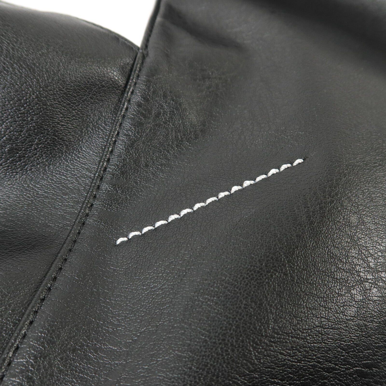 MM6 牛皮皮革Classic Japanese bag M肩背袋