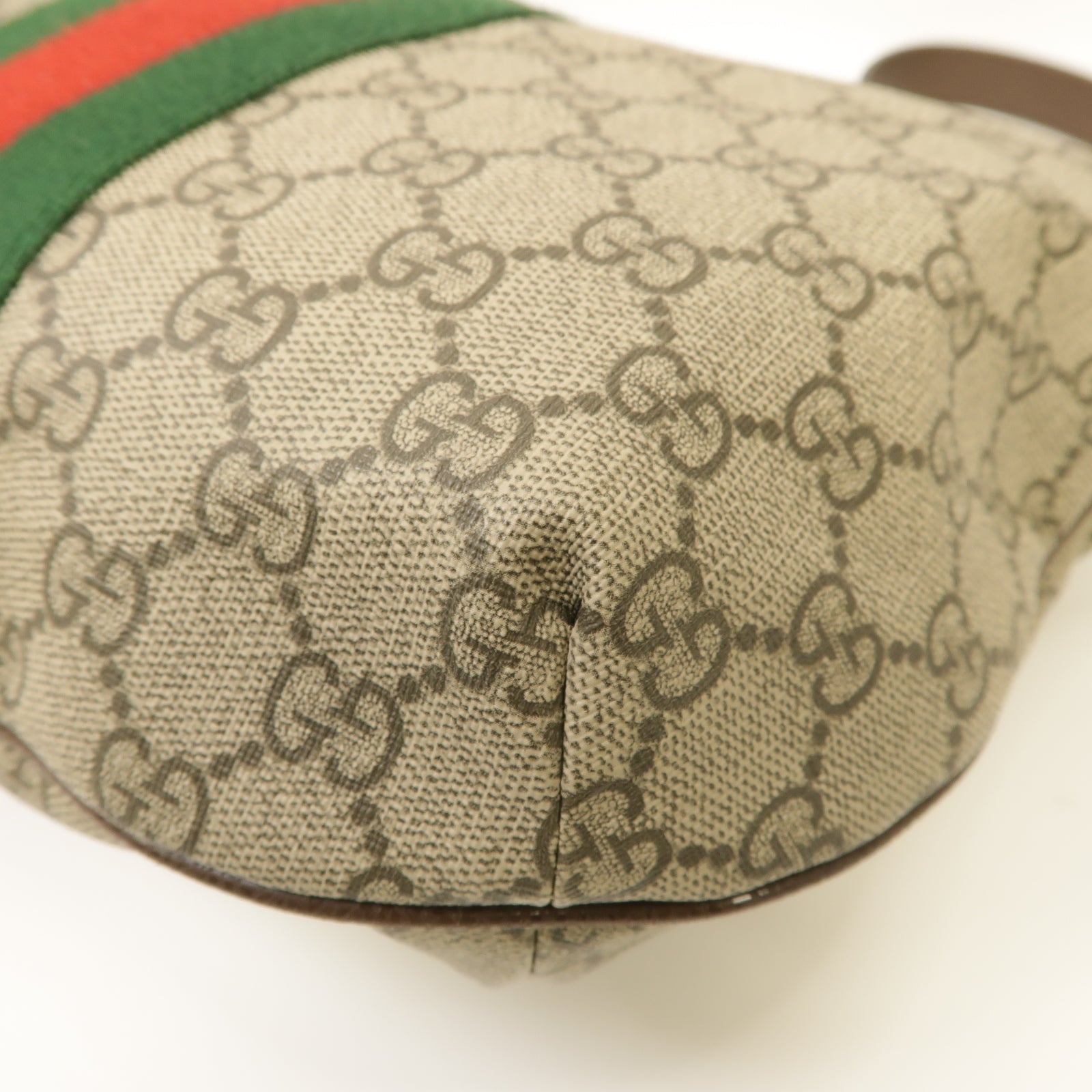 GUCCI 塗層帆布Ophidia GG Small Crossbody Bag金扣肩背袋啡色