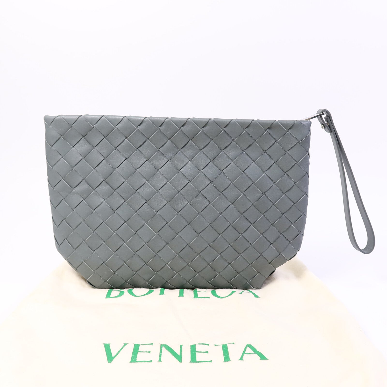 BOTTEGA VENETA 羊皮皮革Pouch手拿包