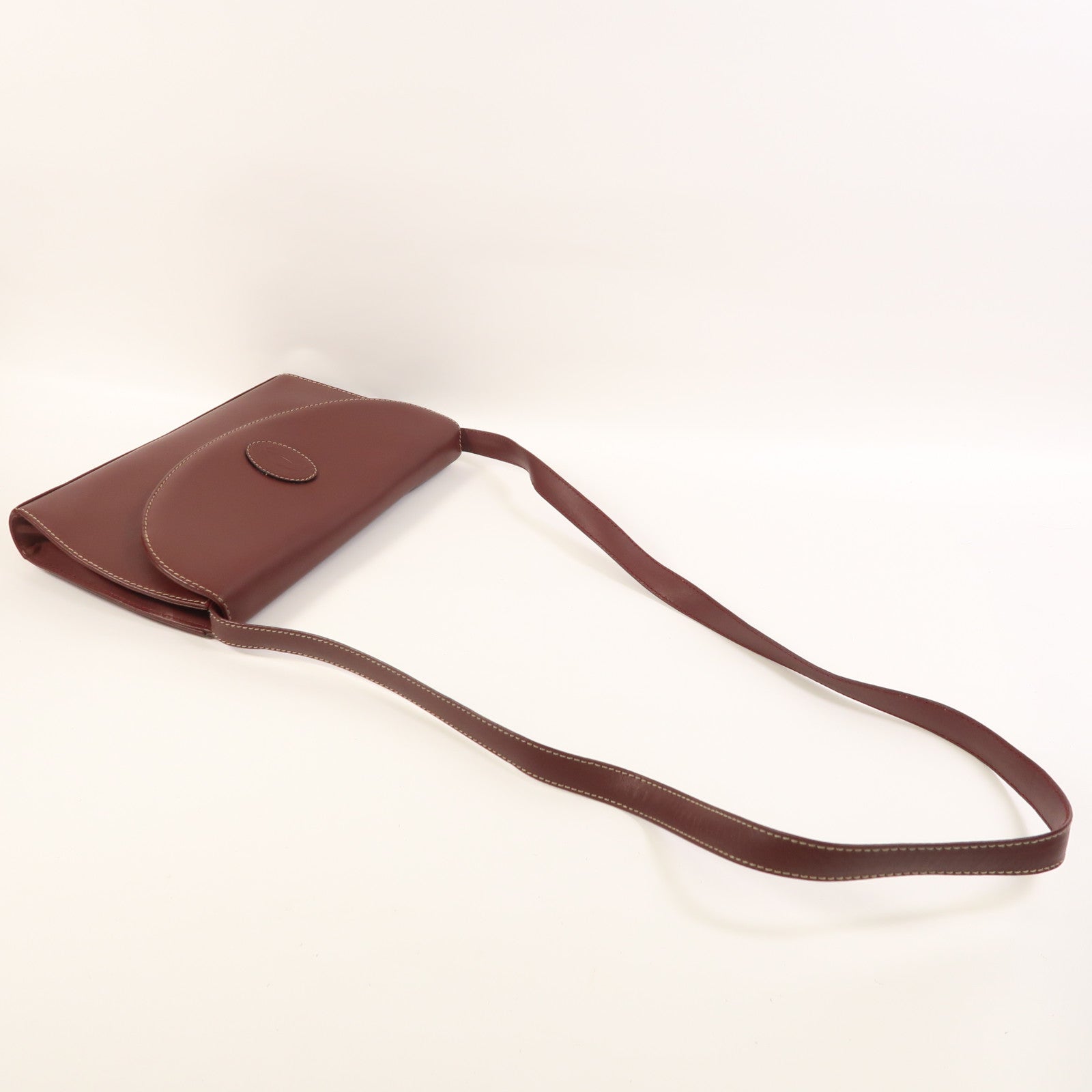 CARTIER 牛皮皮革Shoulder Bag金扣肩背袋