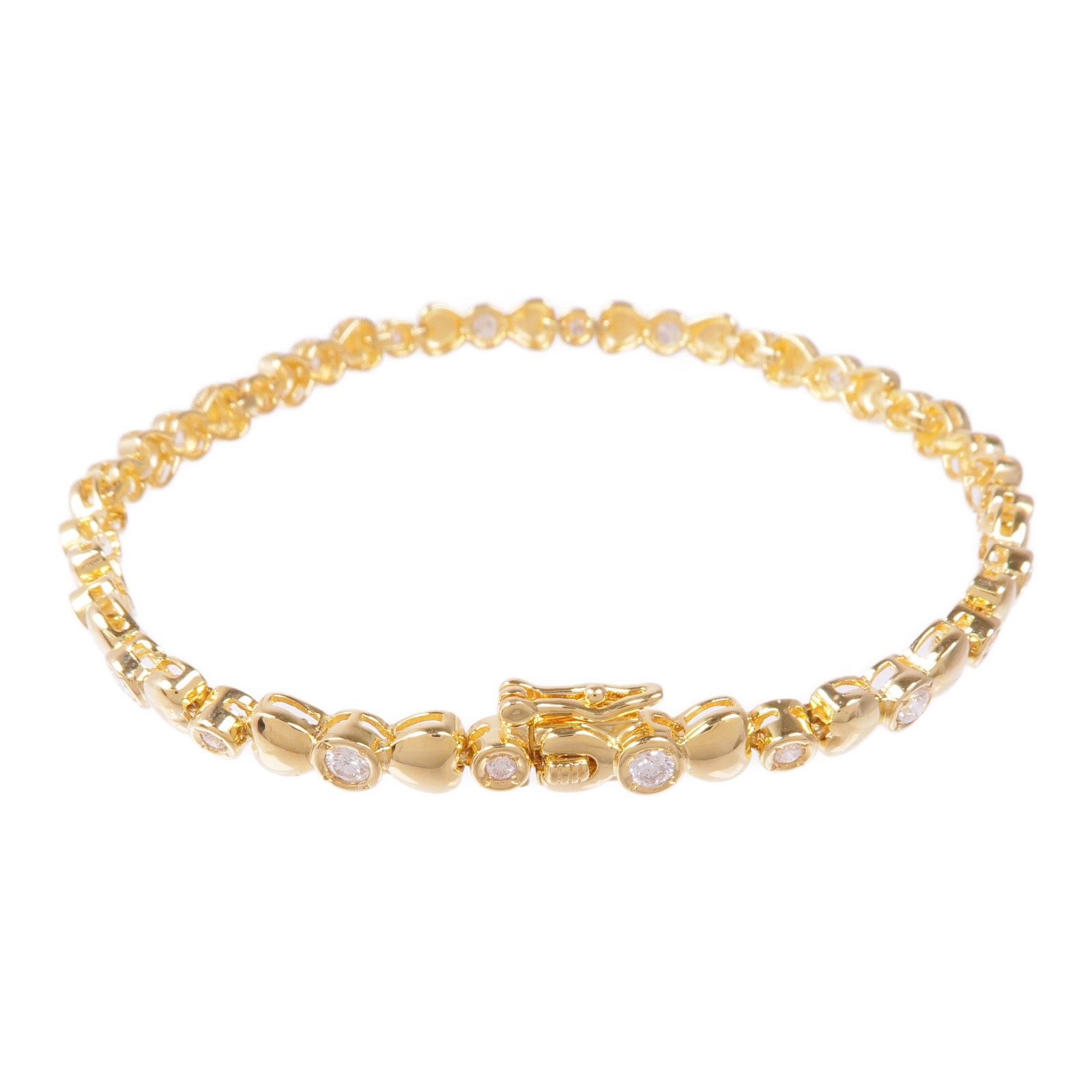 JEWELRY 【激減優惠】18K黃金Diamond Bracelet手鏈