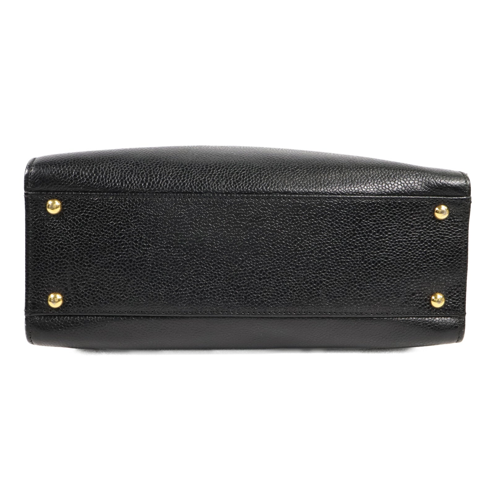 CHANEL 牛皮皮革Vintage Shoulder Bag鏈帶手挽袋