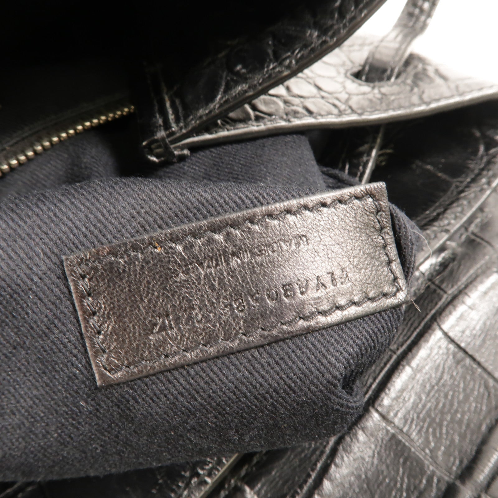 SAINT LAURENT 牛皮皮革Sac de Jour Backpack背包