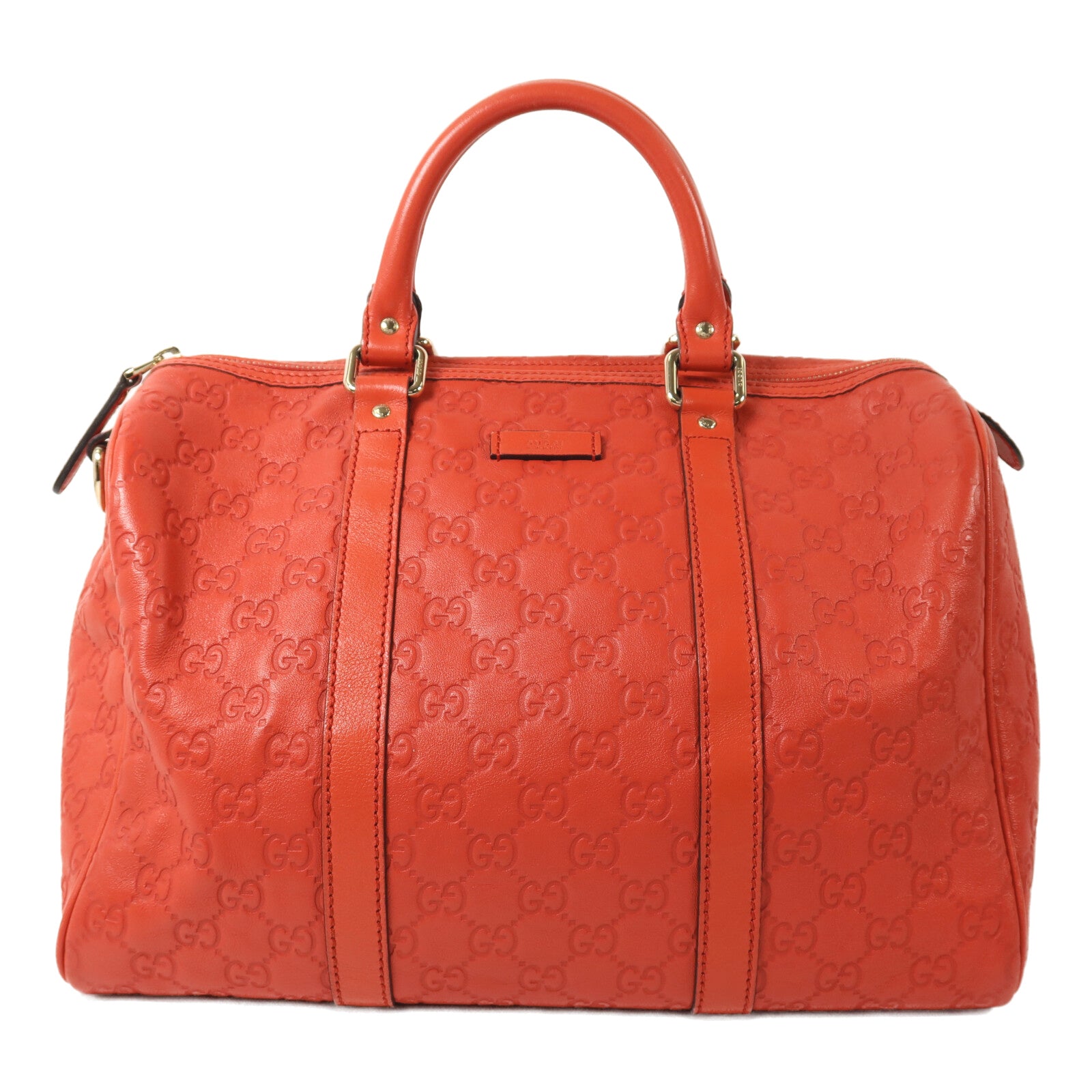 GUCCI 牛皮皮革Hand Bag金扣手挽袋