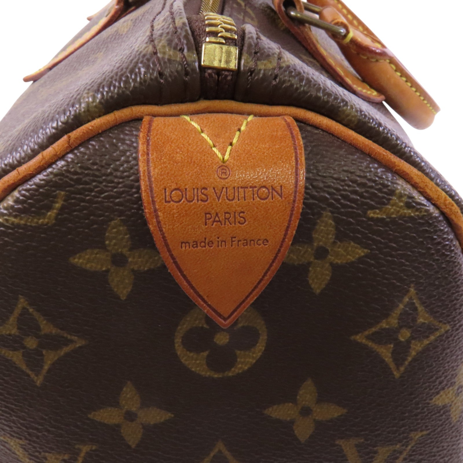 LOUIS VUITTON 【激減優惠】Monogram Speedy 35金扣手挽袋