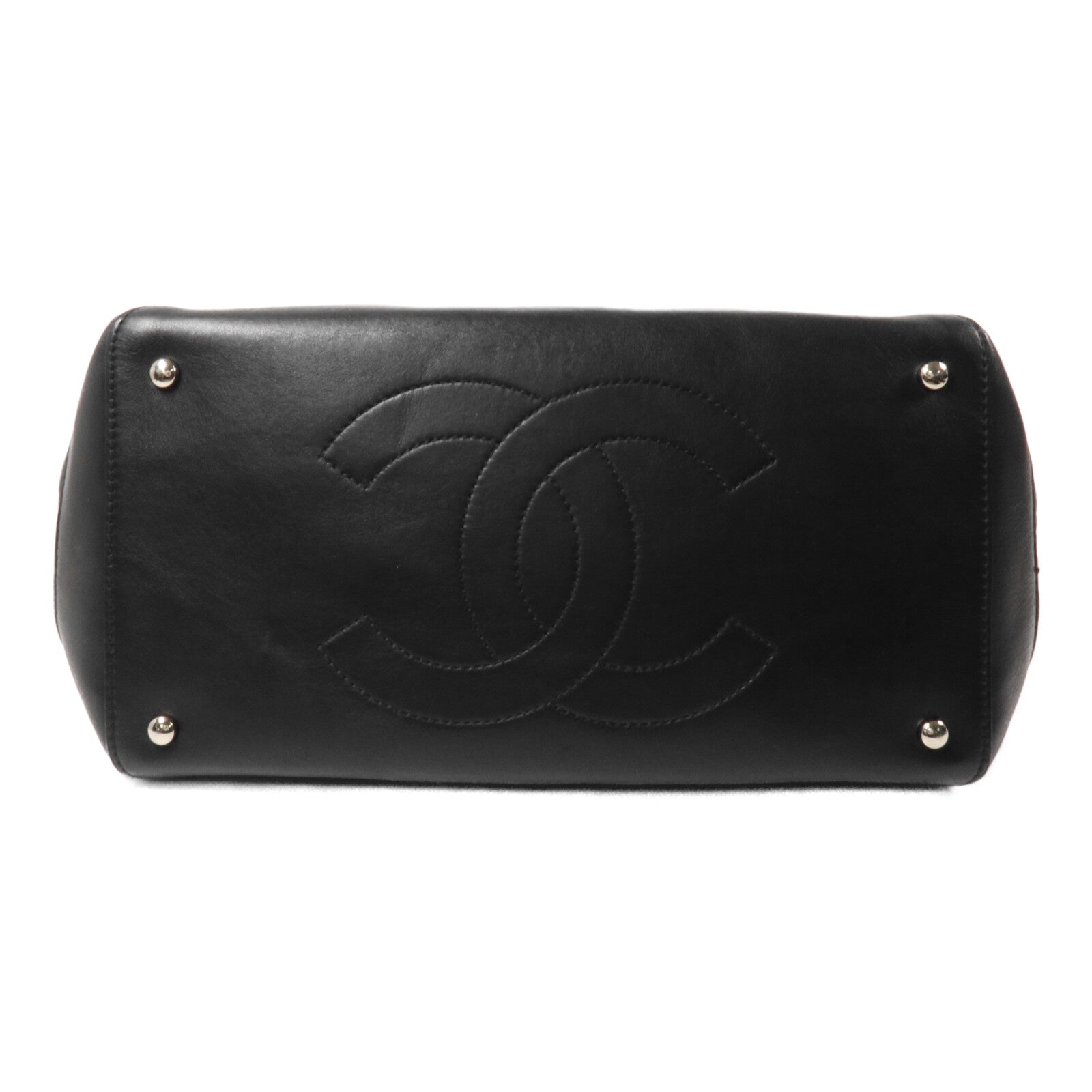 CHANEL 羊皮皮革Chain Shoulder鏈帶手挽肩背兩用袋