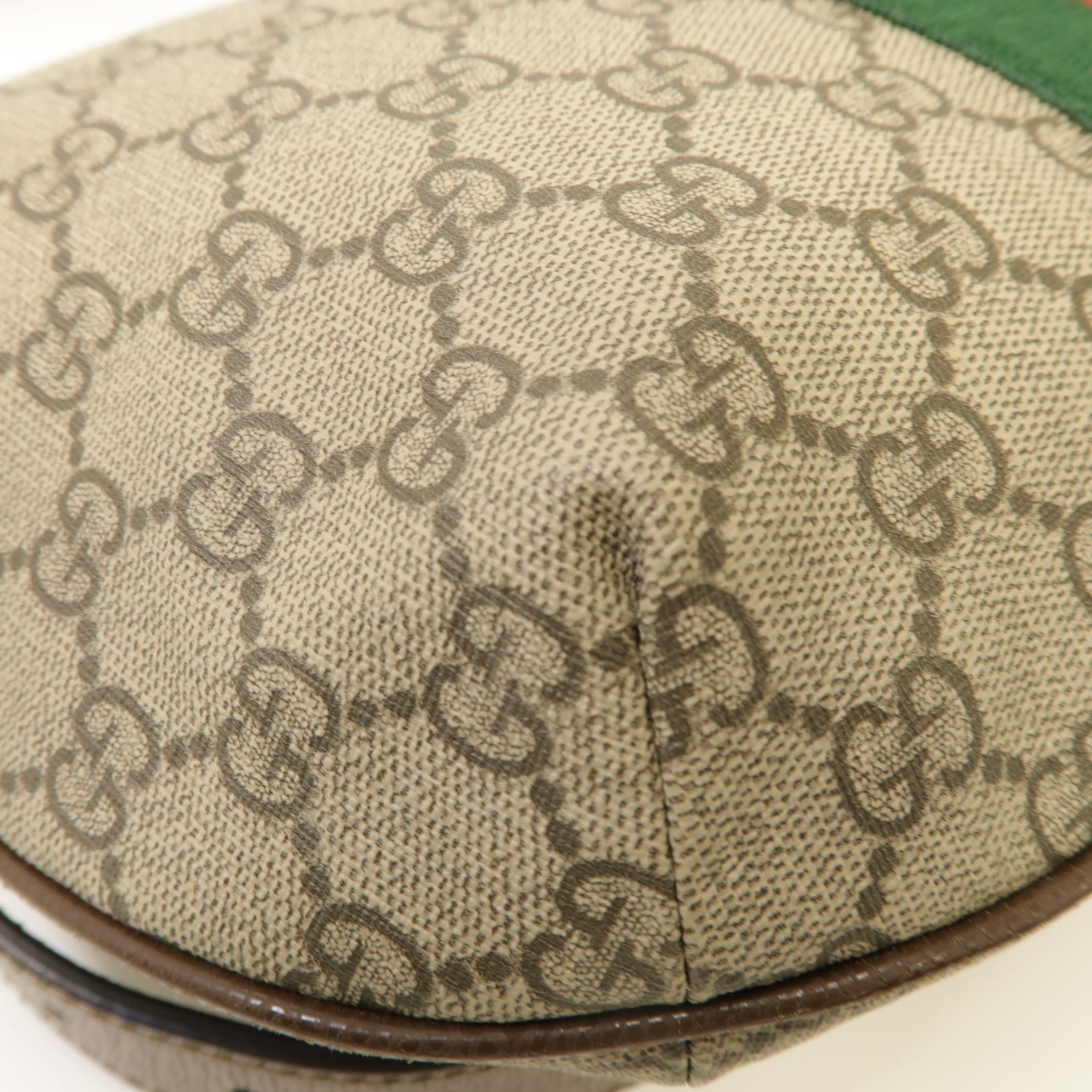GUCCI 塗層帆布Ophidia GG Small Crossbody Bag金扣肩背袋啡色