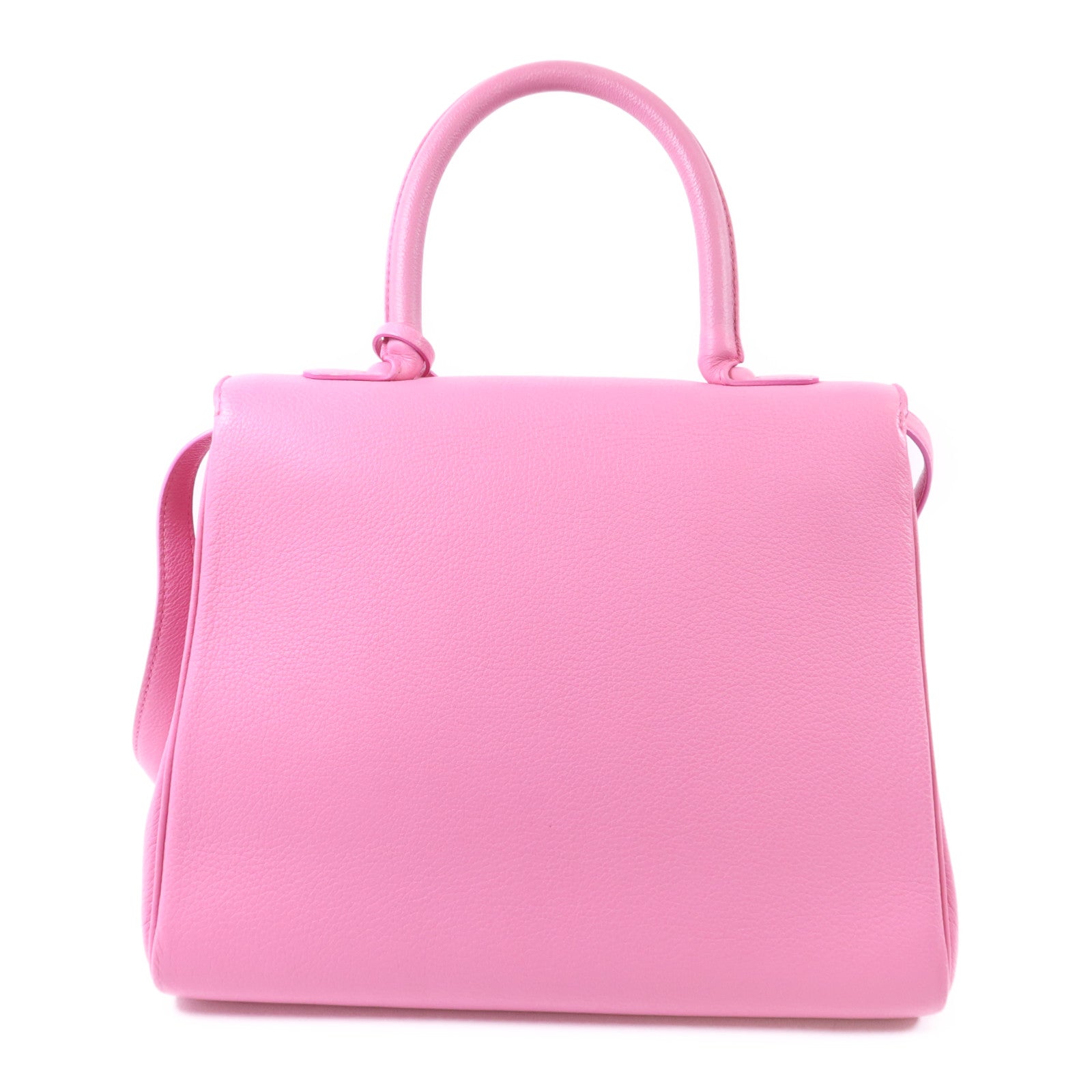 Delvaux 牛皮皮革Brillant MM金扣手挽肩背兩用袋