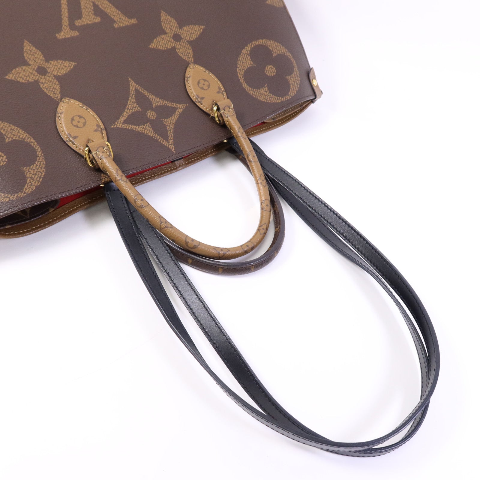 LOUIS VUITTON 【激減優惠】Monogram Giant OnTheGo GM金扣手挽肩背兩用袋