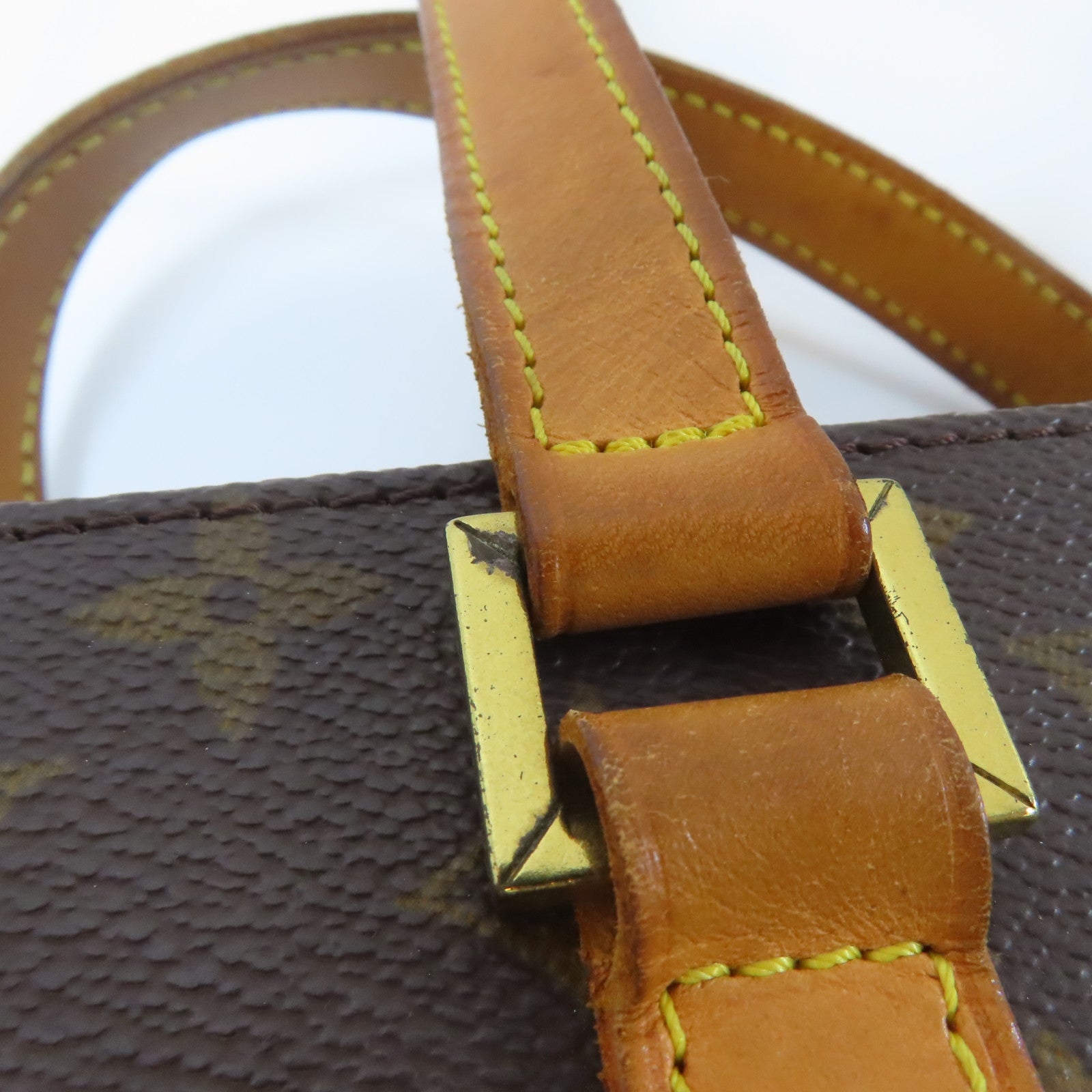 LOUIS VUITTON Monogram Luco Tote Bag金扣手挽袋啡色