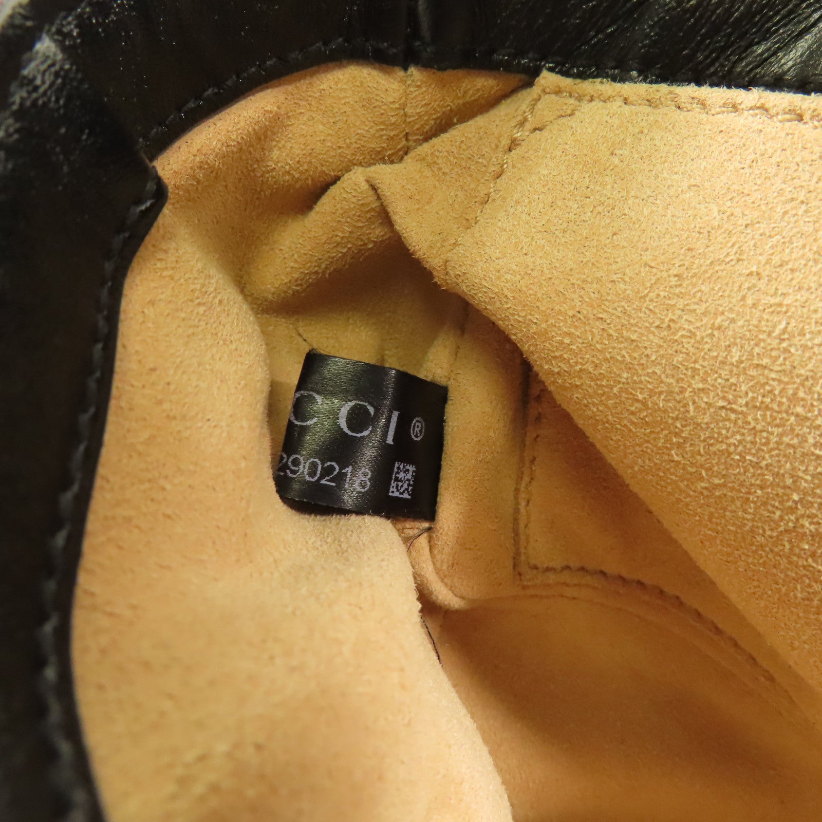 GUCCI GHW GG Marmont Chain Shoulder Bag 446744 Canvas Brown Black