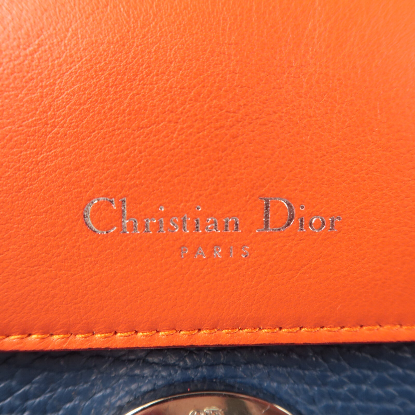 Dior 牛皮皮革Be Dior手挽肩背兩用袋