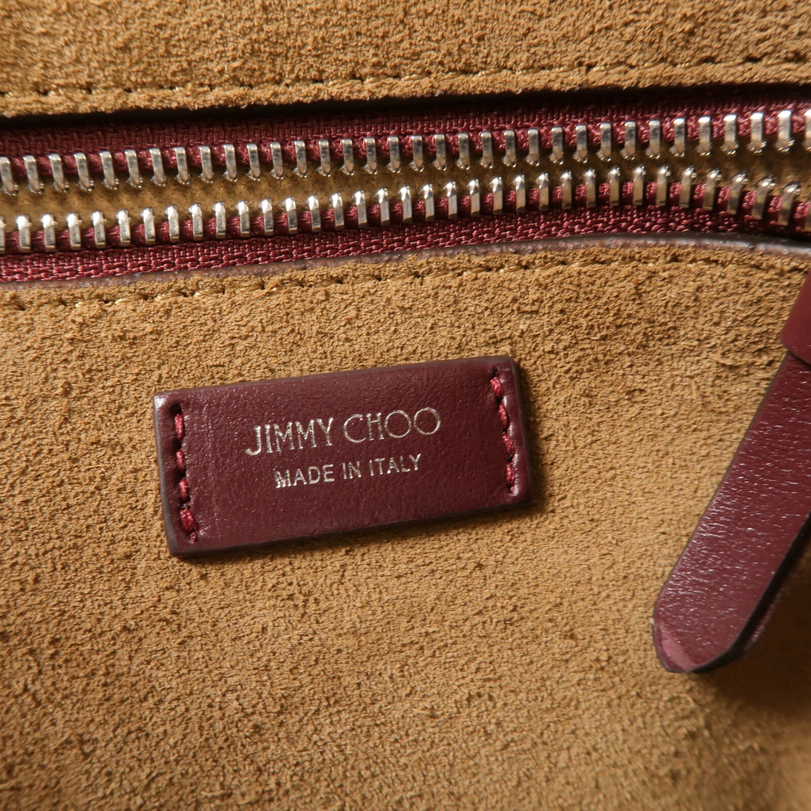 JIMMY CHOO 牛皮皮革Diamond Large肩背袋