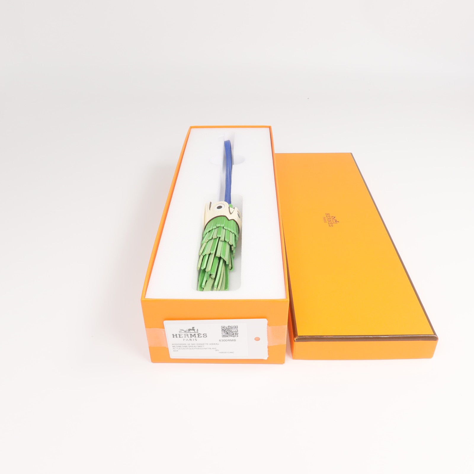 HERMES Milo皮革/Swift皮革Chouette Charm掛飾