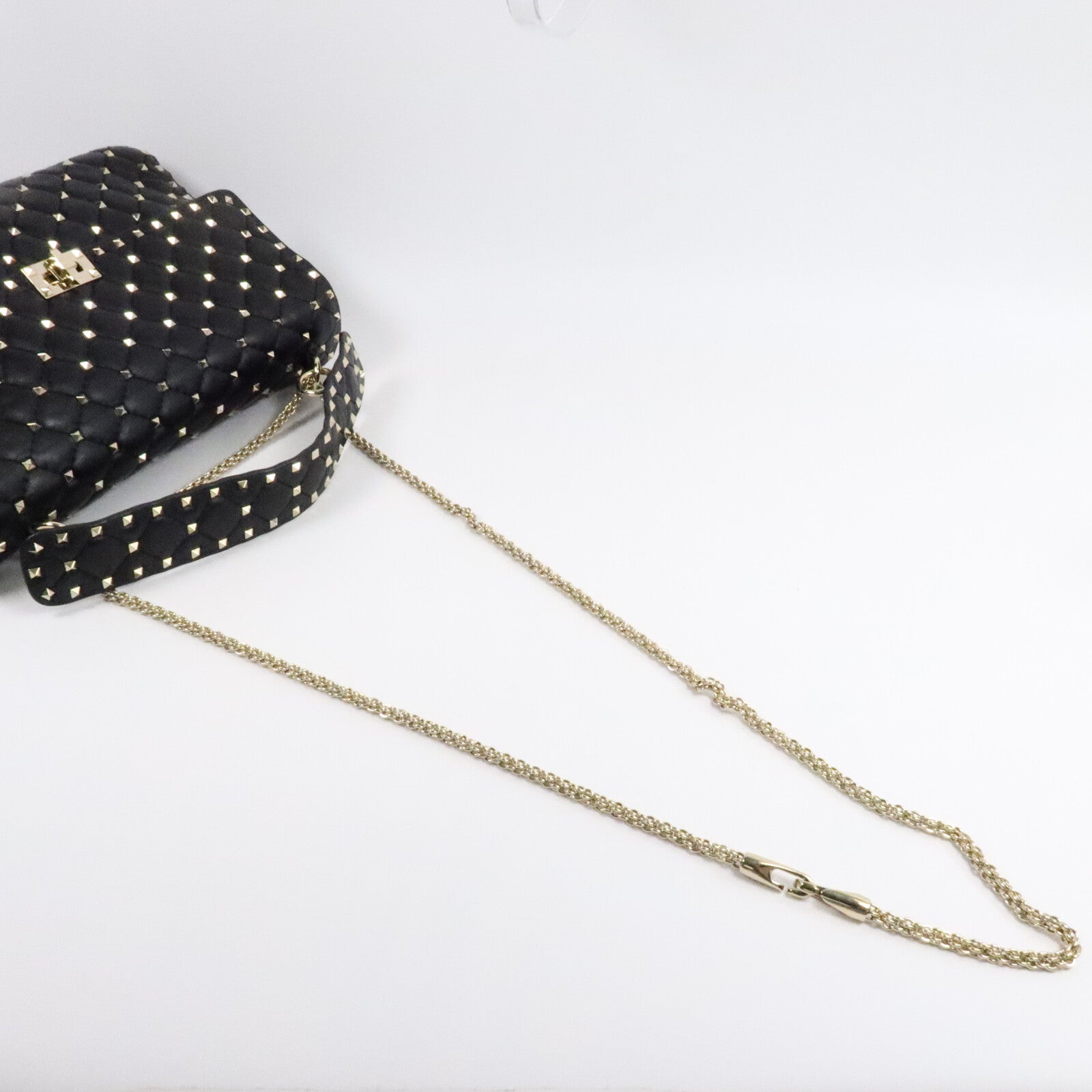 Valentino 牛皮皮革Rockstud Spike Large手挽肩背兩用袋