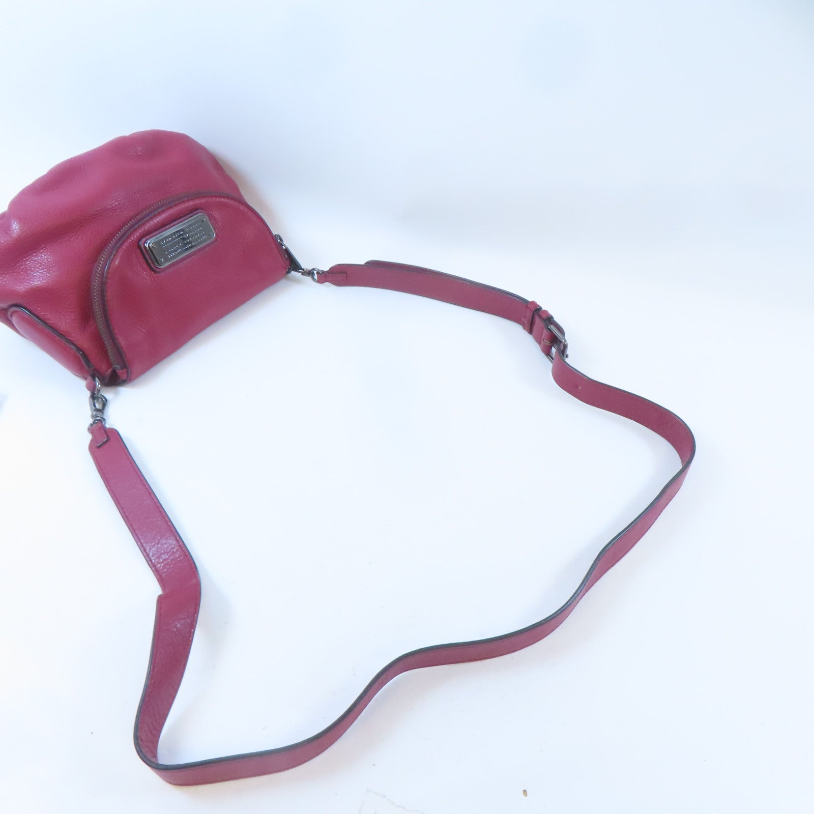 MARC BY MARC JACOBS 皮革Mini Natasha斜孭袋紅色