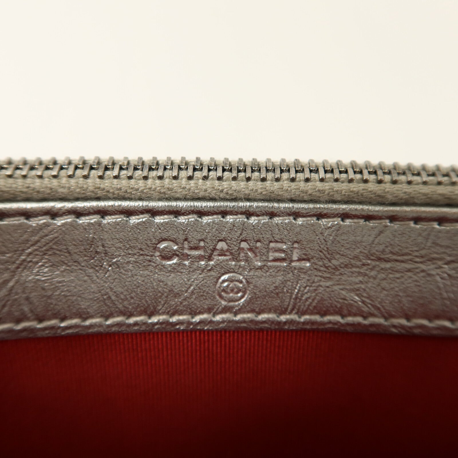 CHANEL 牛皮皮革Gabrielle Wallet On Chain鏈帶肩背袋