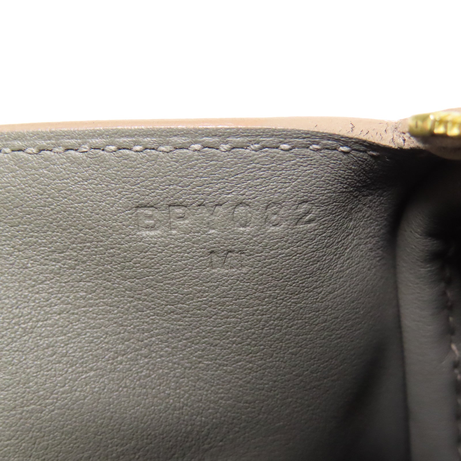 HERMES Swift皮革Mini Lindy金扣手挽肩背兩用袋White/Gris Meyer