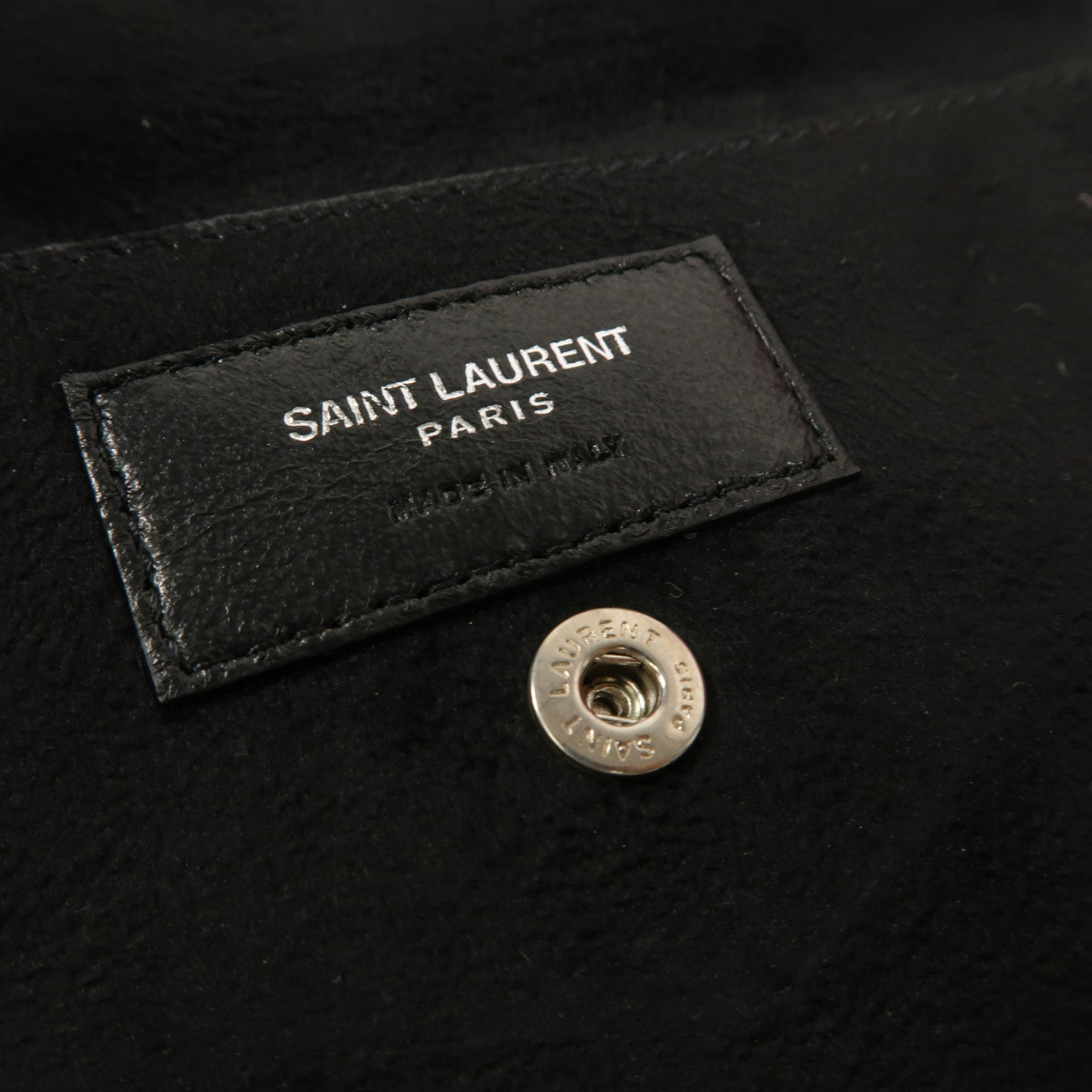 YVES SAINT LAURENT 羊皮皮革Teddy Bucket肩背袋