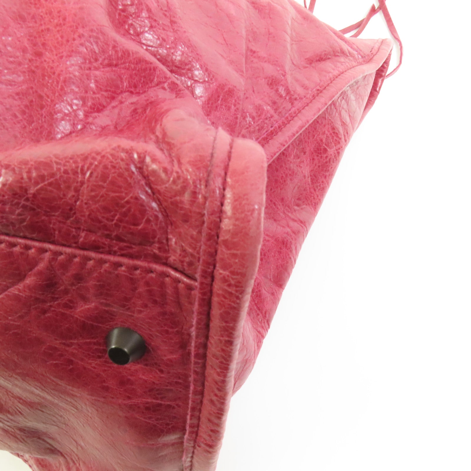 BALENCIAGA 牛皮皮革Weekender手挽袋