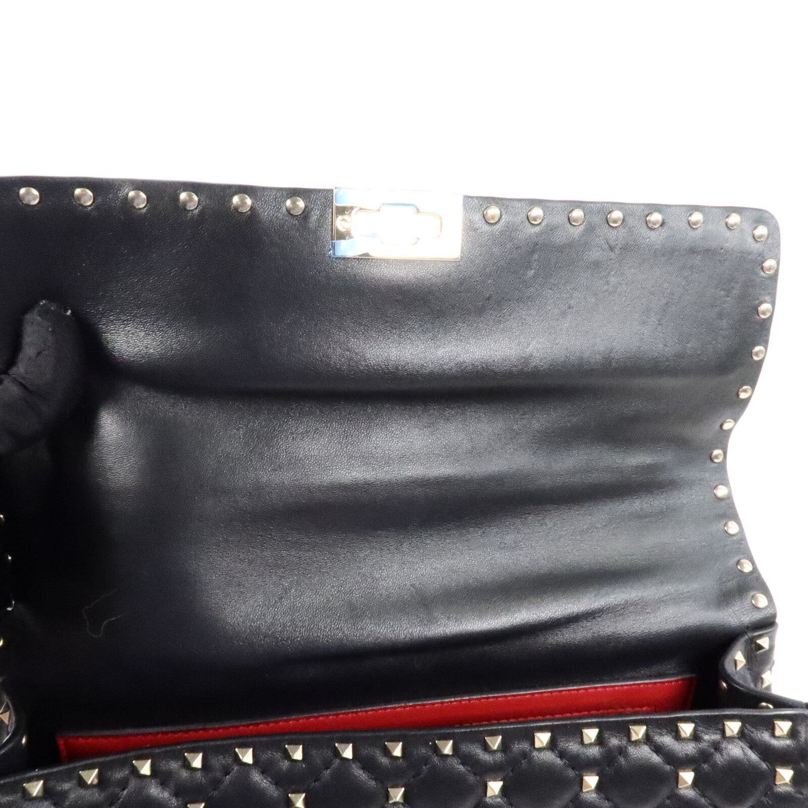 Valentino 牛皮皮革Rockstud Spike Large手挽肩背兩用袋