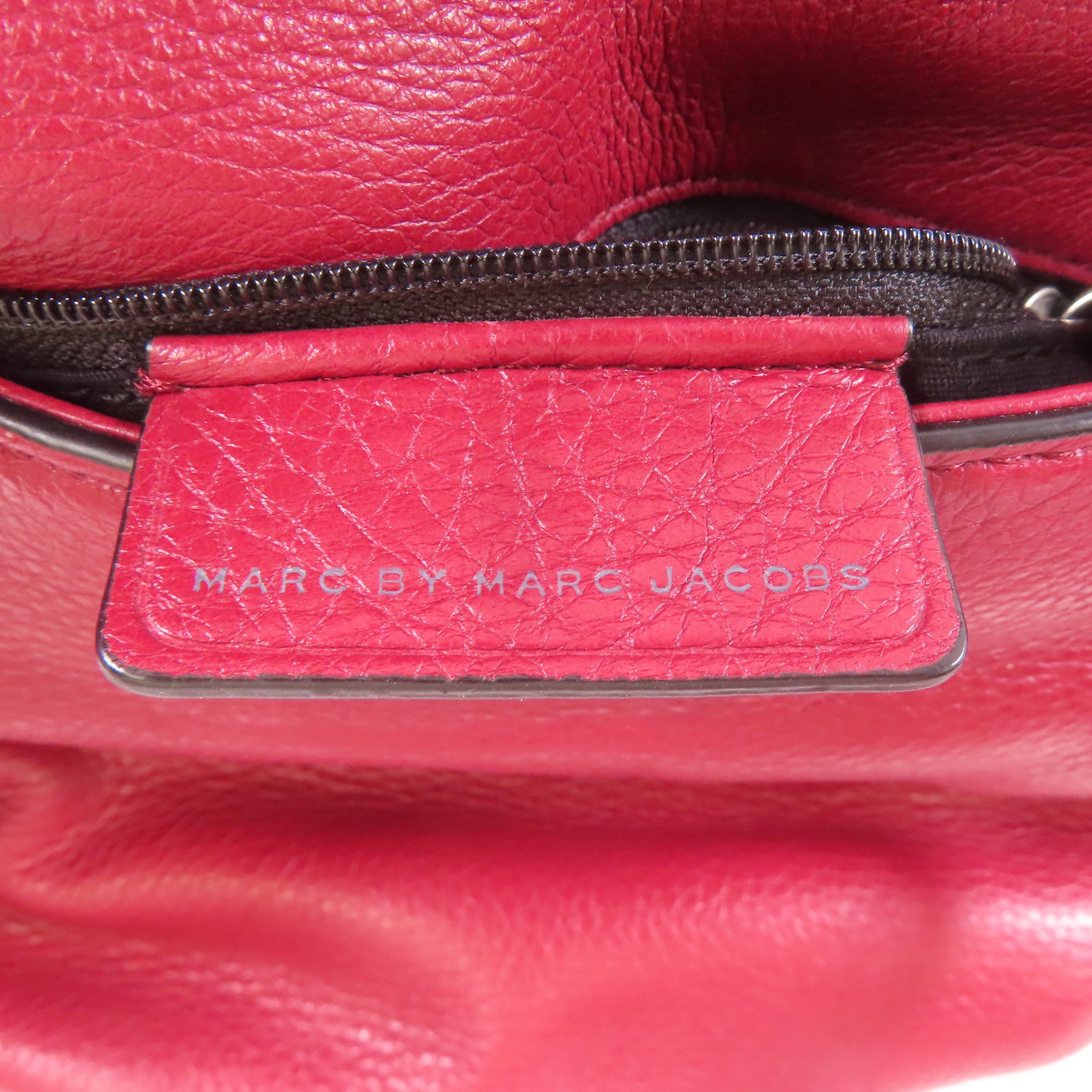 MARC BY MARC JACOBS 皮革Mini Natasha斜孭袋紅色