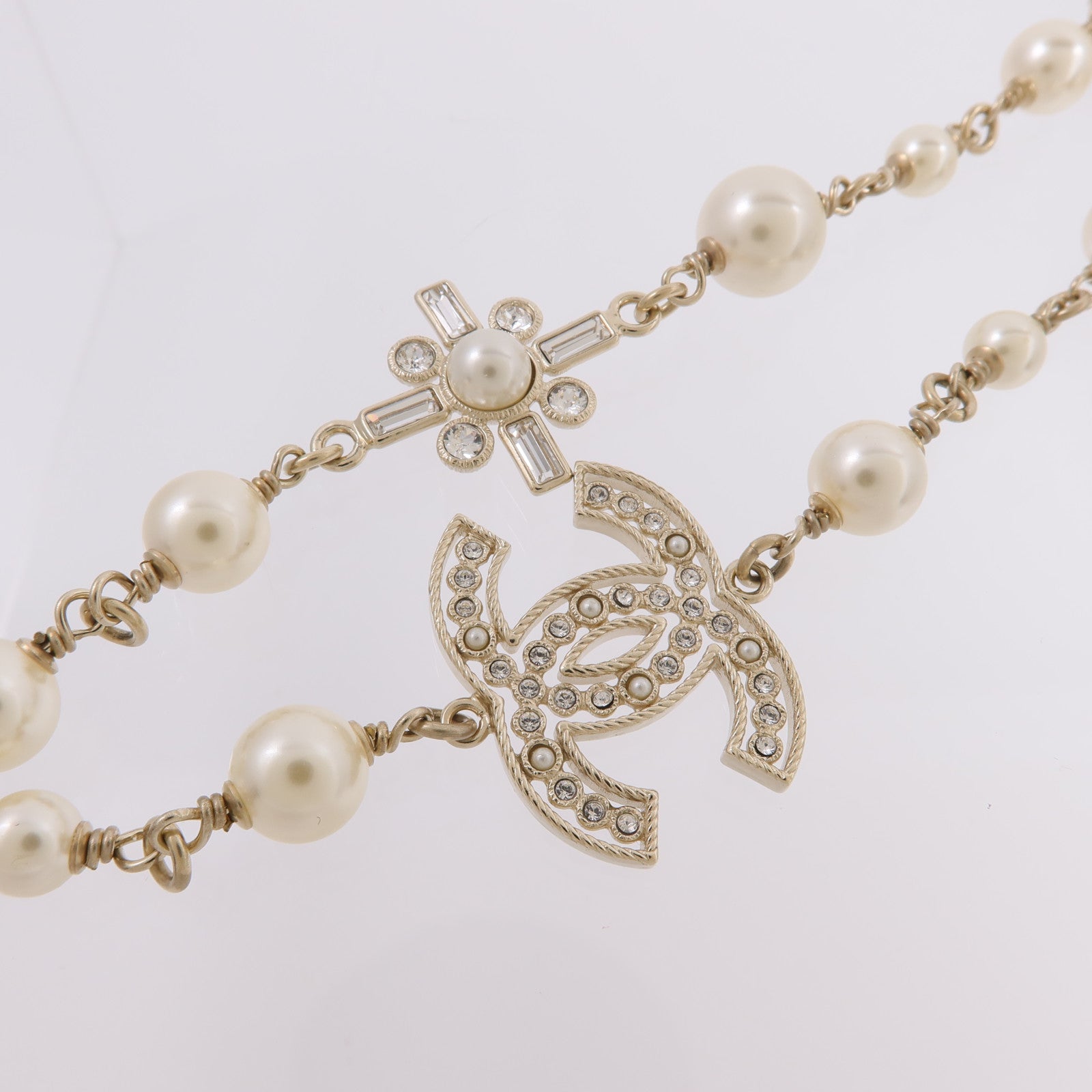 CHANEL PVC/金屬Necklace項鍊