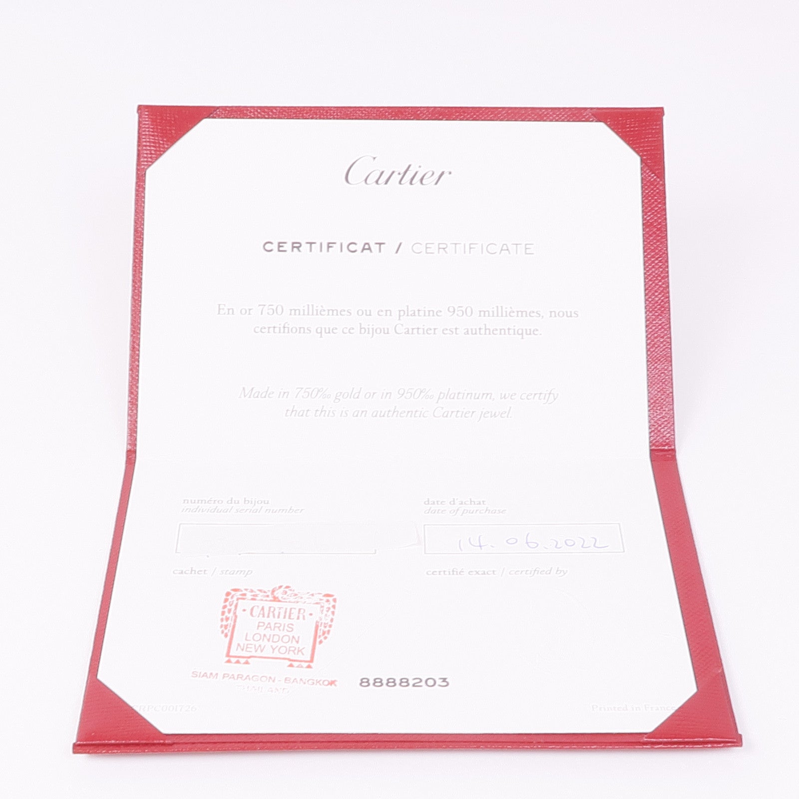 CARTIER 18K玫瑰金Love Bangle Full Diamond鑽石手鐲Cartier#16