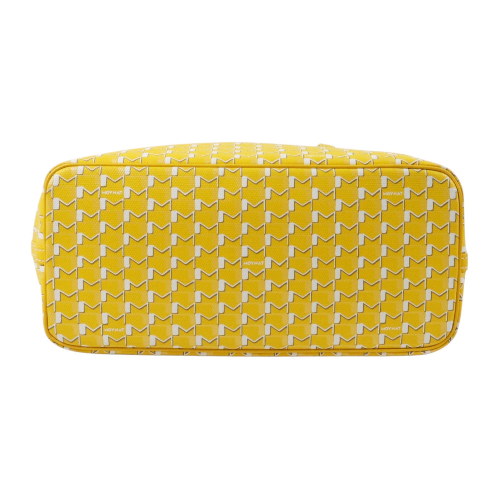 SELECTION 塗層帆布Moynat M Tote PM銀扣肩背袋