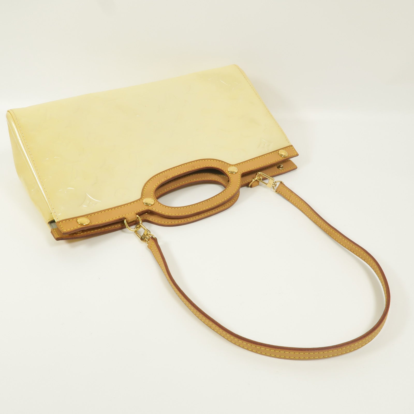 LOUIS VUITTON Monogram Vernis Roxbury Drive手挽肩背兩用袋