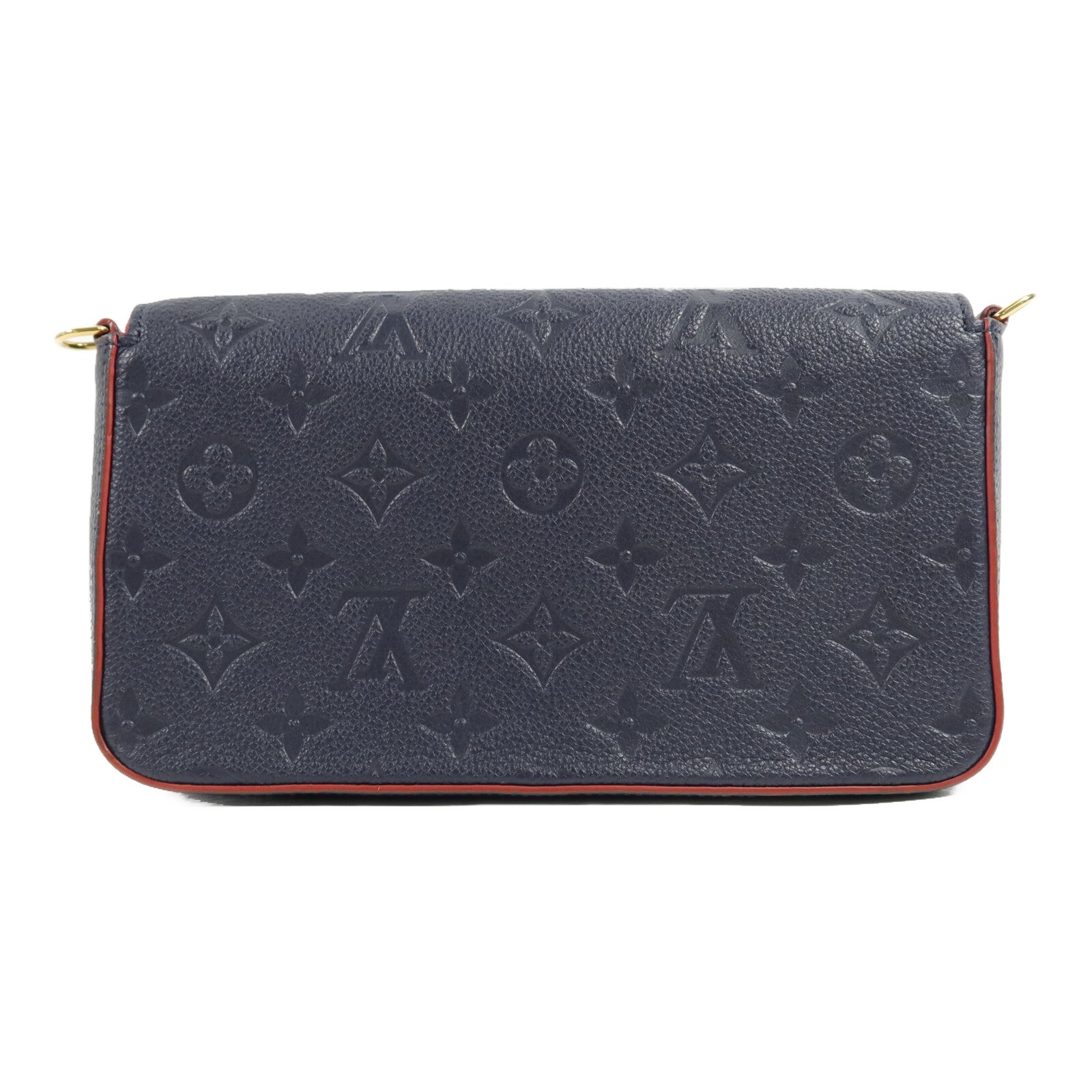 LOUIS VUITTON Monogram Empreinte Pochette Felicie鏈帶肩背袋