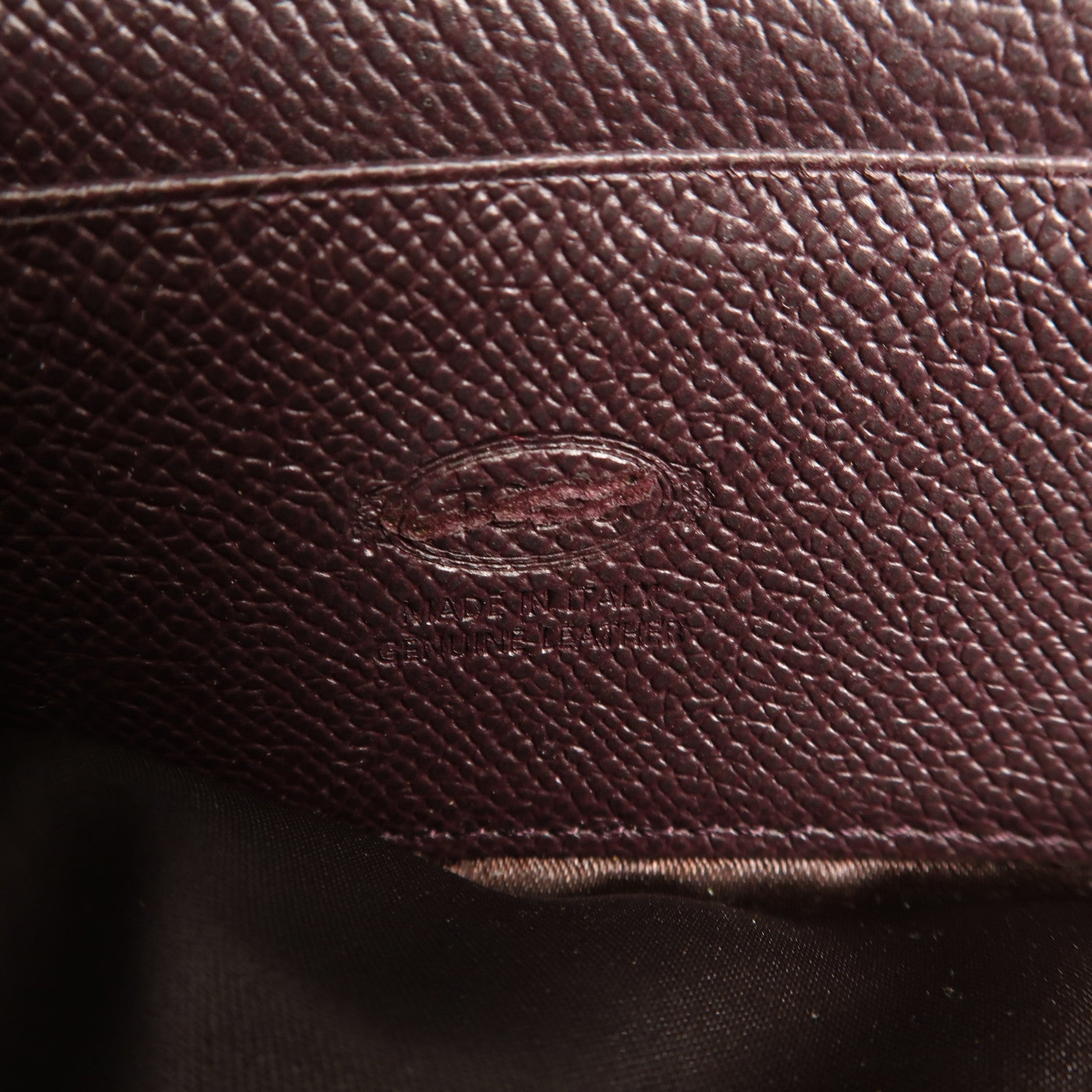 TOD'S 牛皮皮革Long Wallet銀扣長錢包